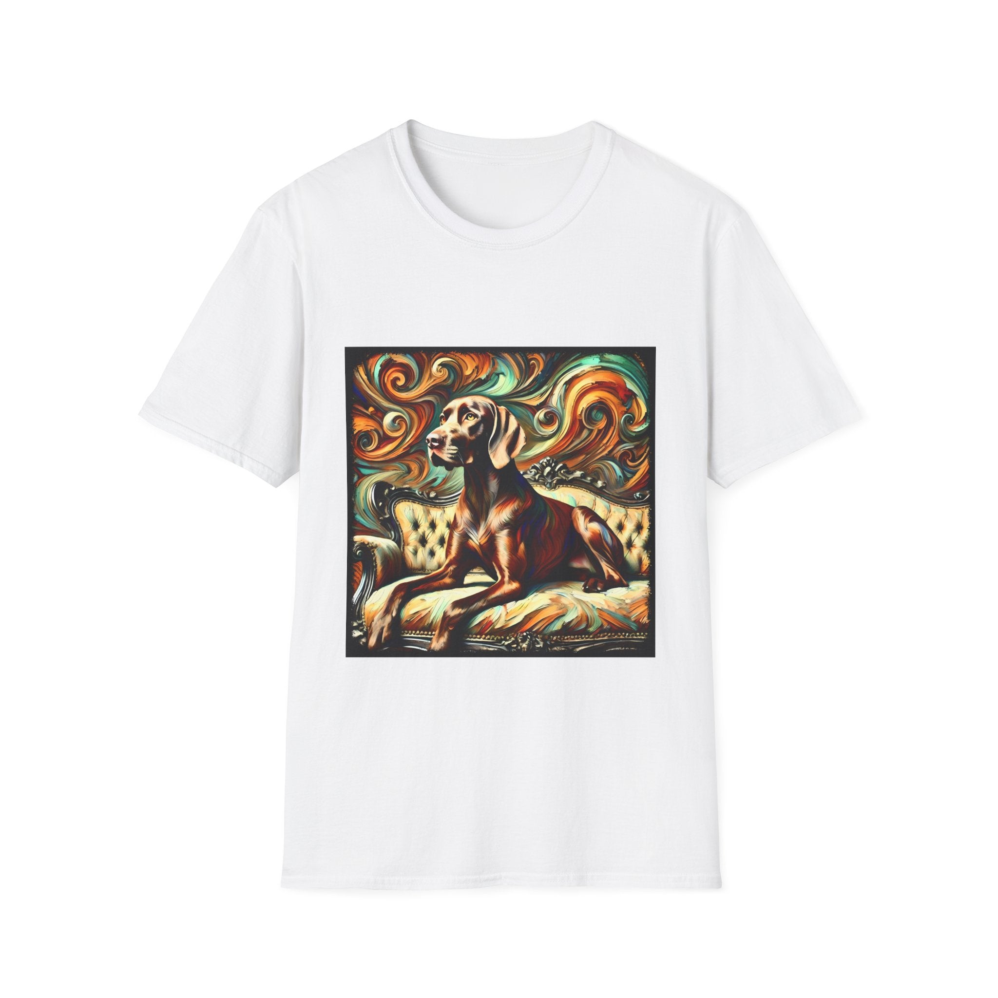 German Shorthaired Pointer Ethereal Swirl | Unisex Dog T-Shirt