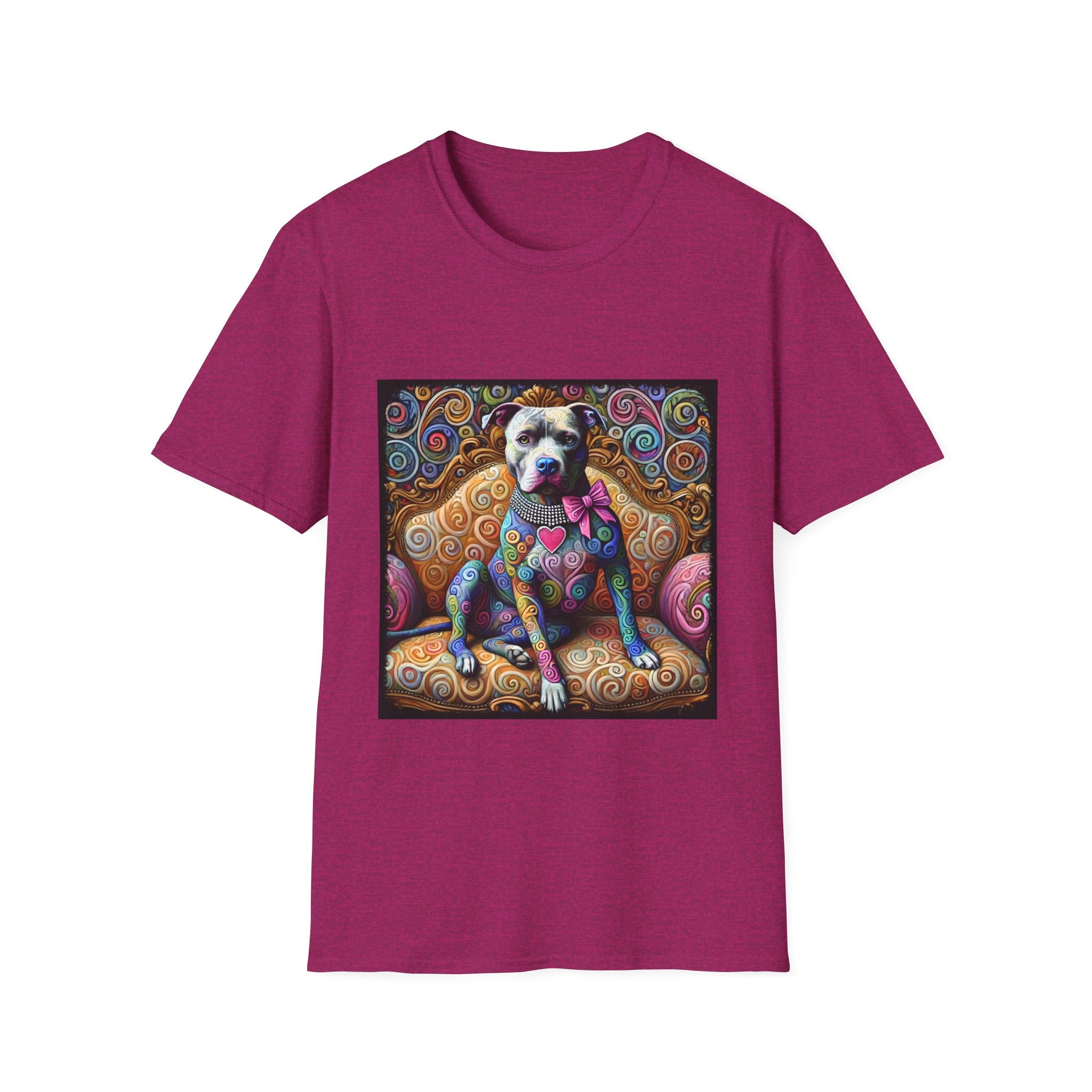 American Pit Bull Terrier Love Swirl | Unisex Dog T-Shirt