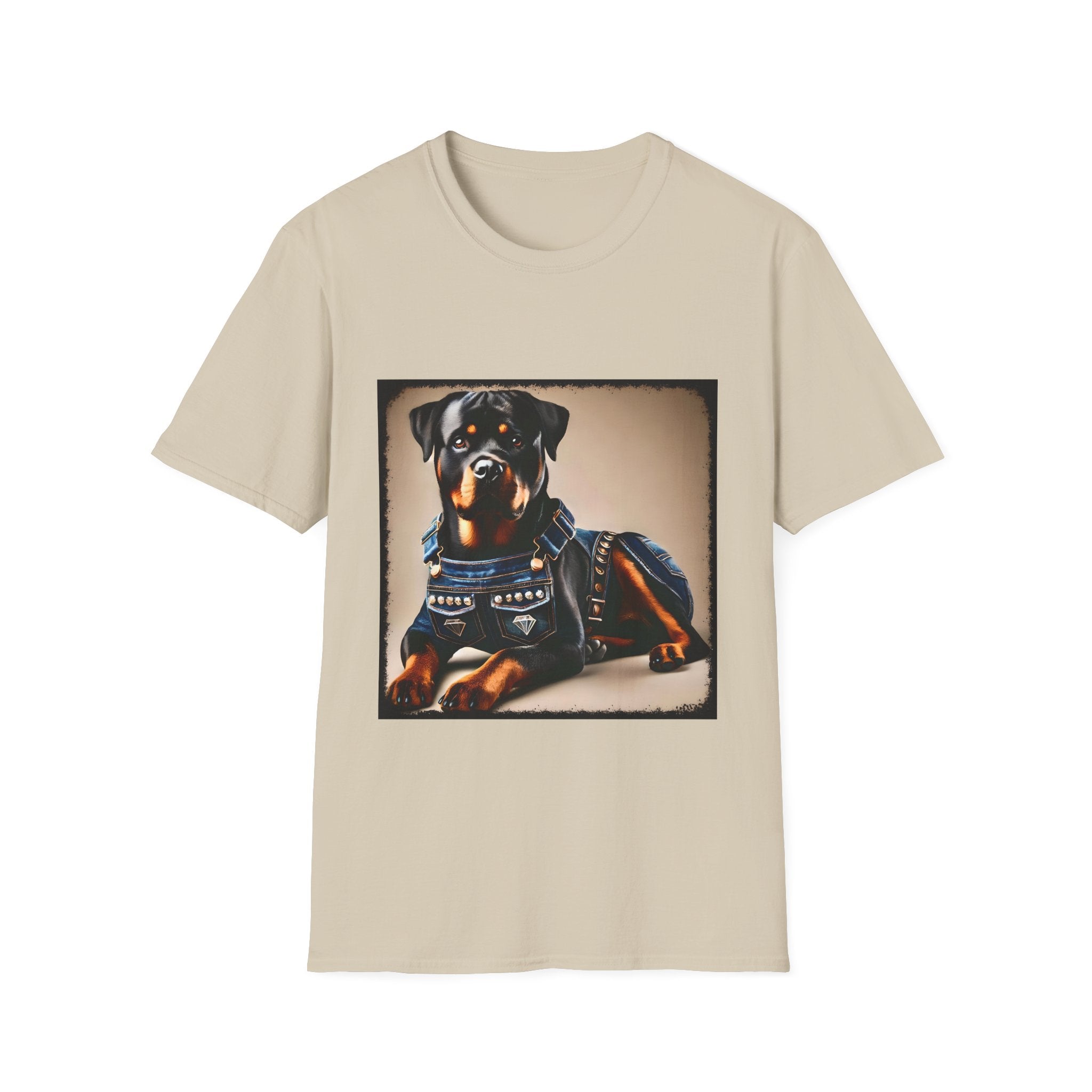 Rottweiler Denim Doll | Unisex Dog T-Shirt