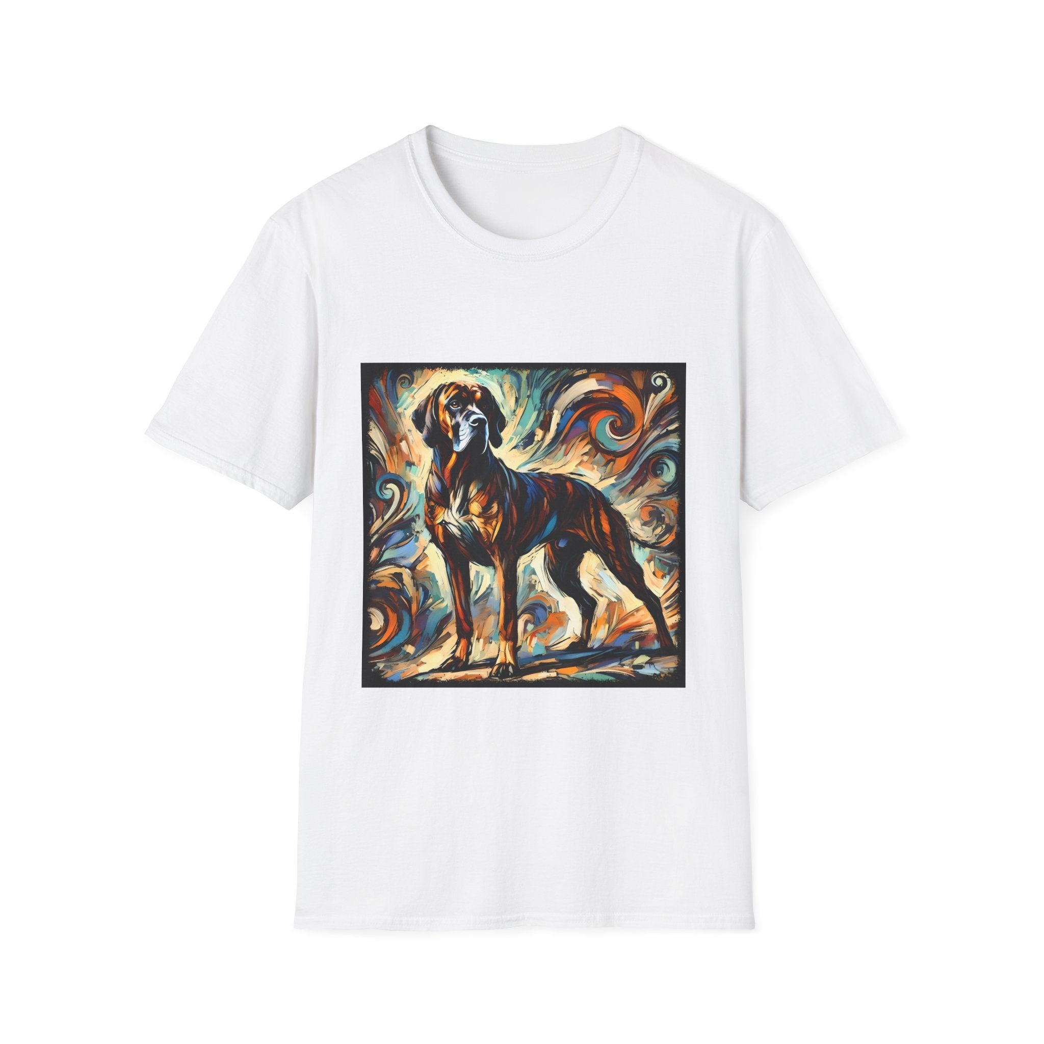 Coonhound Warm Swirl | Unisex Dog T-Shirt
