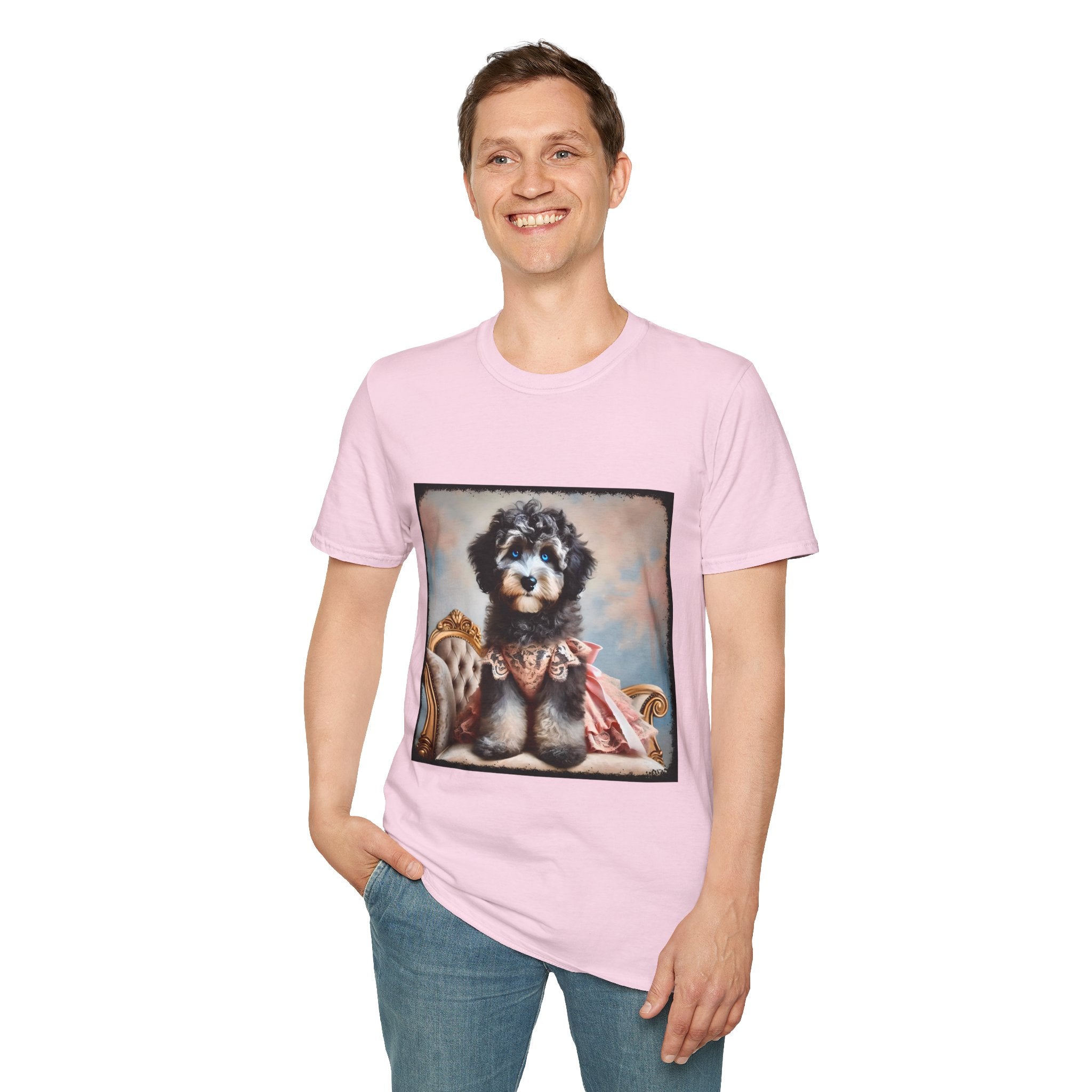 Aussiedoodle Pink Lace Princess | Unisex Dog T-Shirt