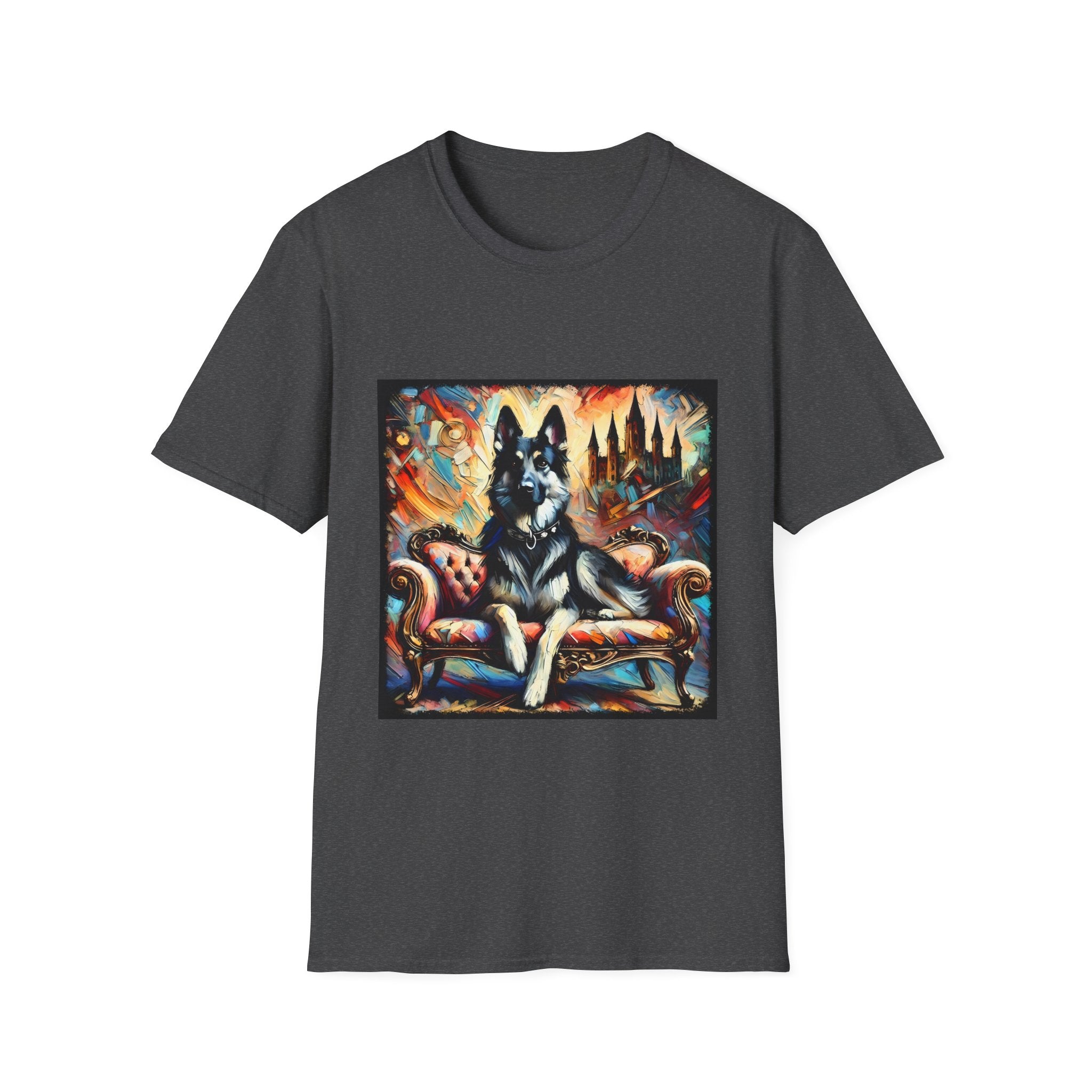 German Shepherd Vibrant Classic | Unisex Dog T-Shirt