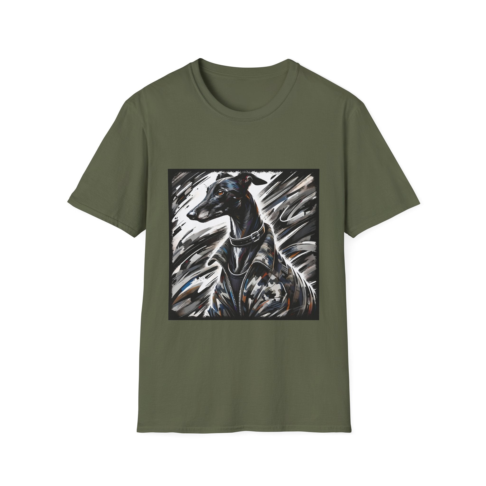 Greyhound Bold Camo Classic | Unisex Dog T-Shirt