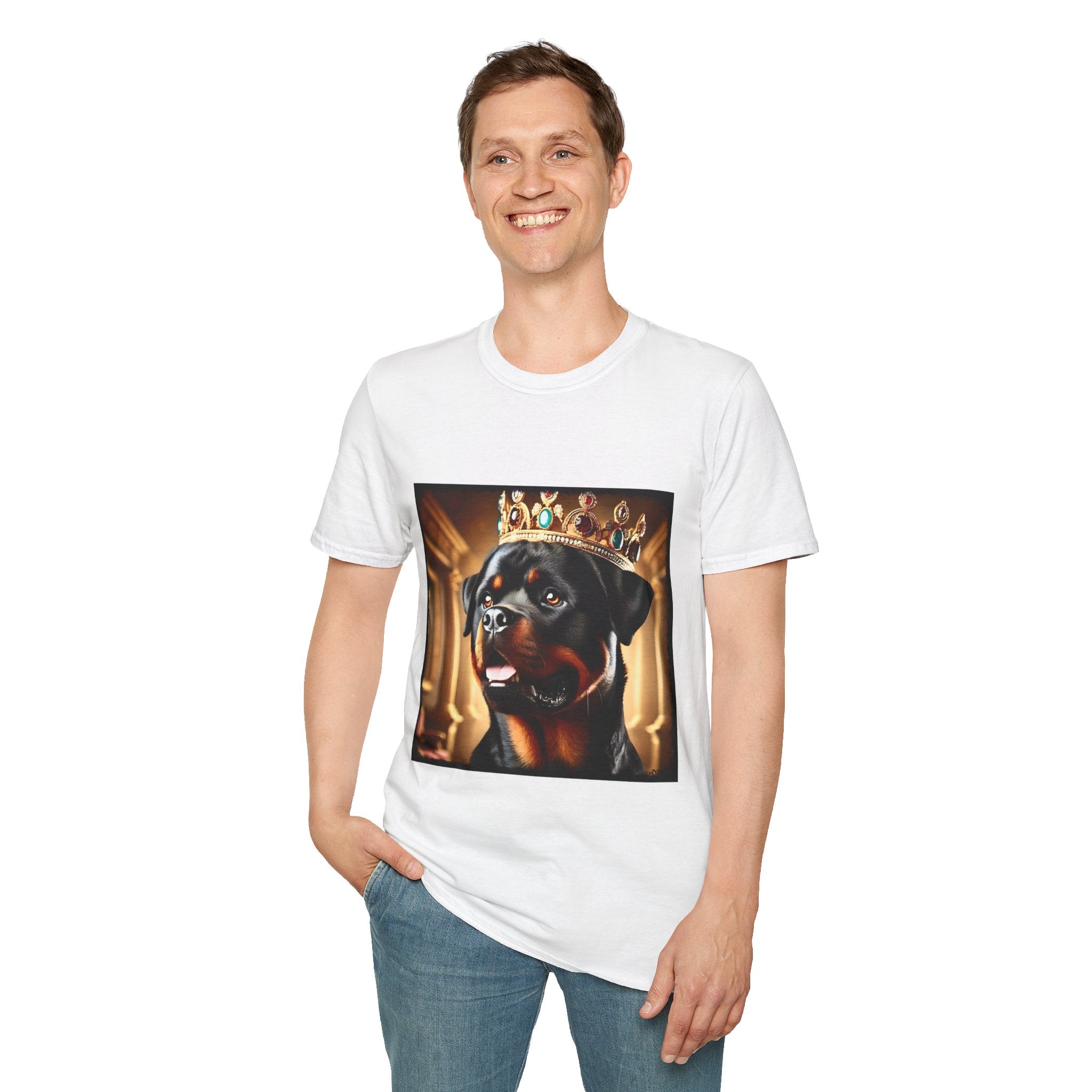 Rottweiler Royal Reign | Unisex Dog T-Shirt