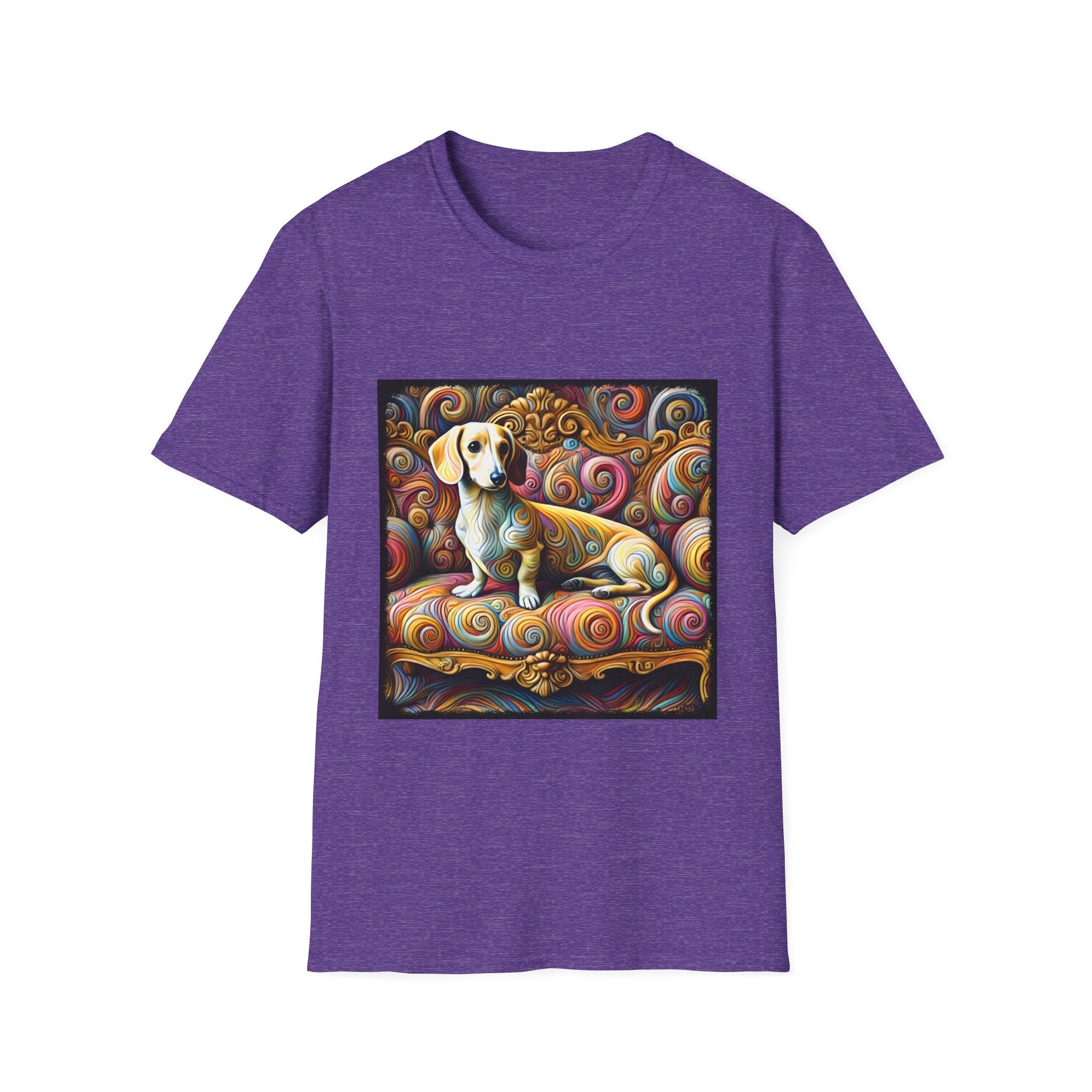 Dachshund Exquisite Swirl | Unisex Dog T-Shirt