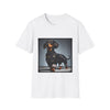 Dachshund Denim Doll | Unisex Dog T-Shirt