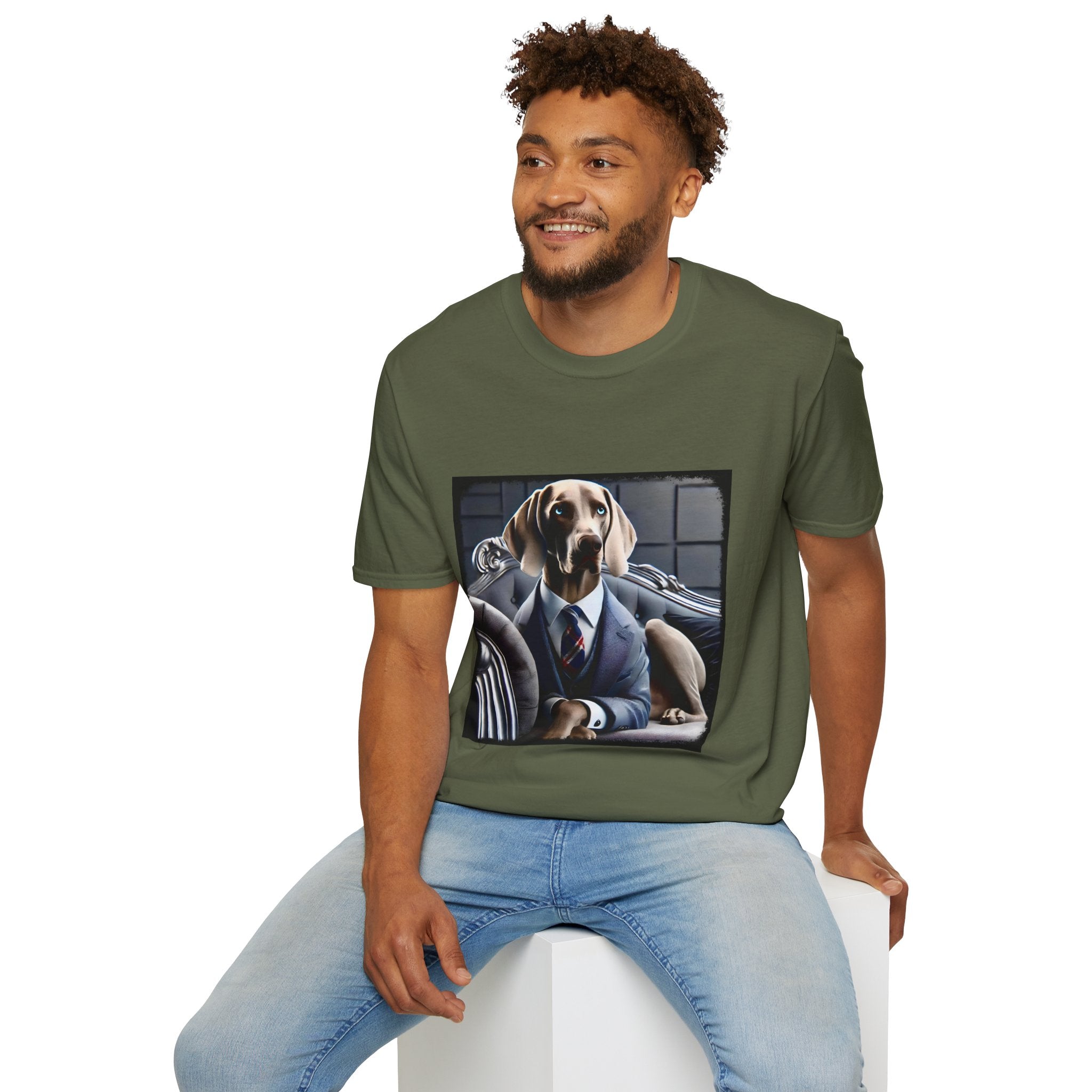 Weimaraner Suave Suitor | Unisex Dog T-Shirt