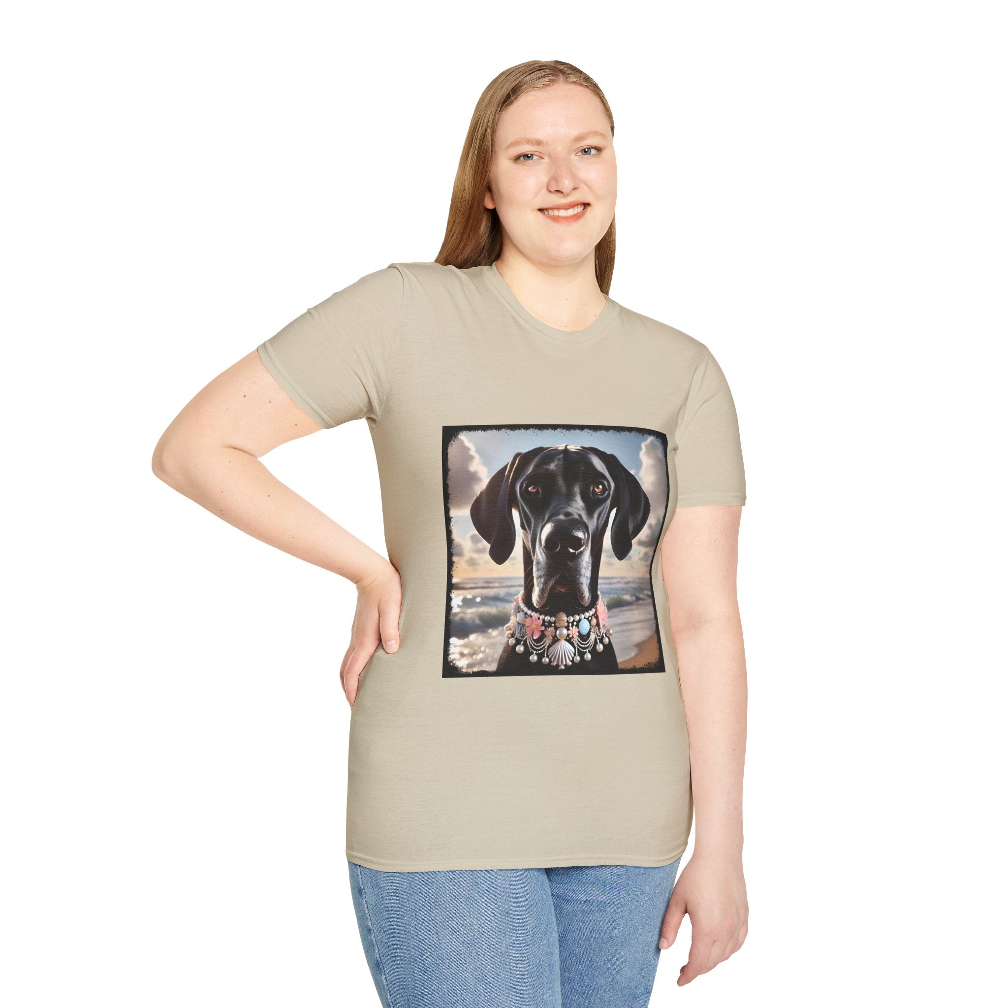 Great Dane Coastal Cutie | Unisex Dog T-Shirt