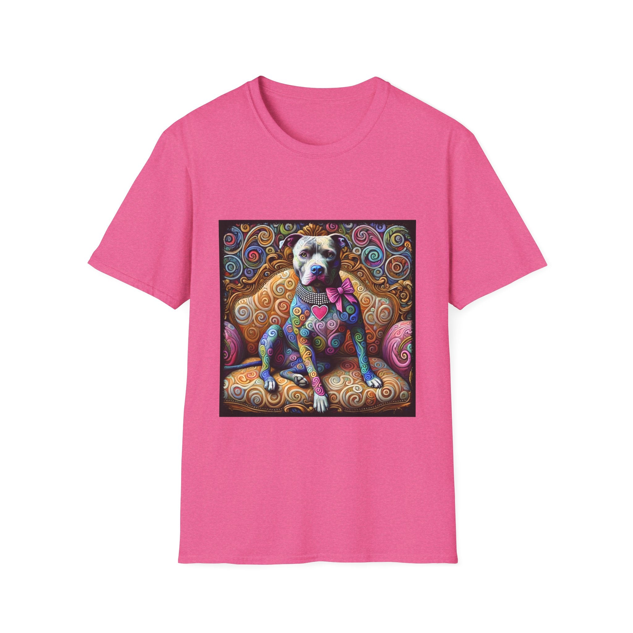 American Pit Bull Terrier Love Swirl | Unisex Dog T-Shirt