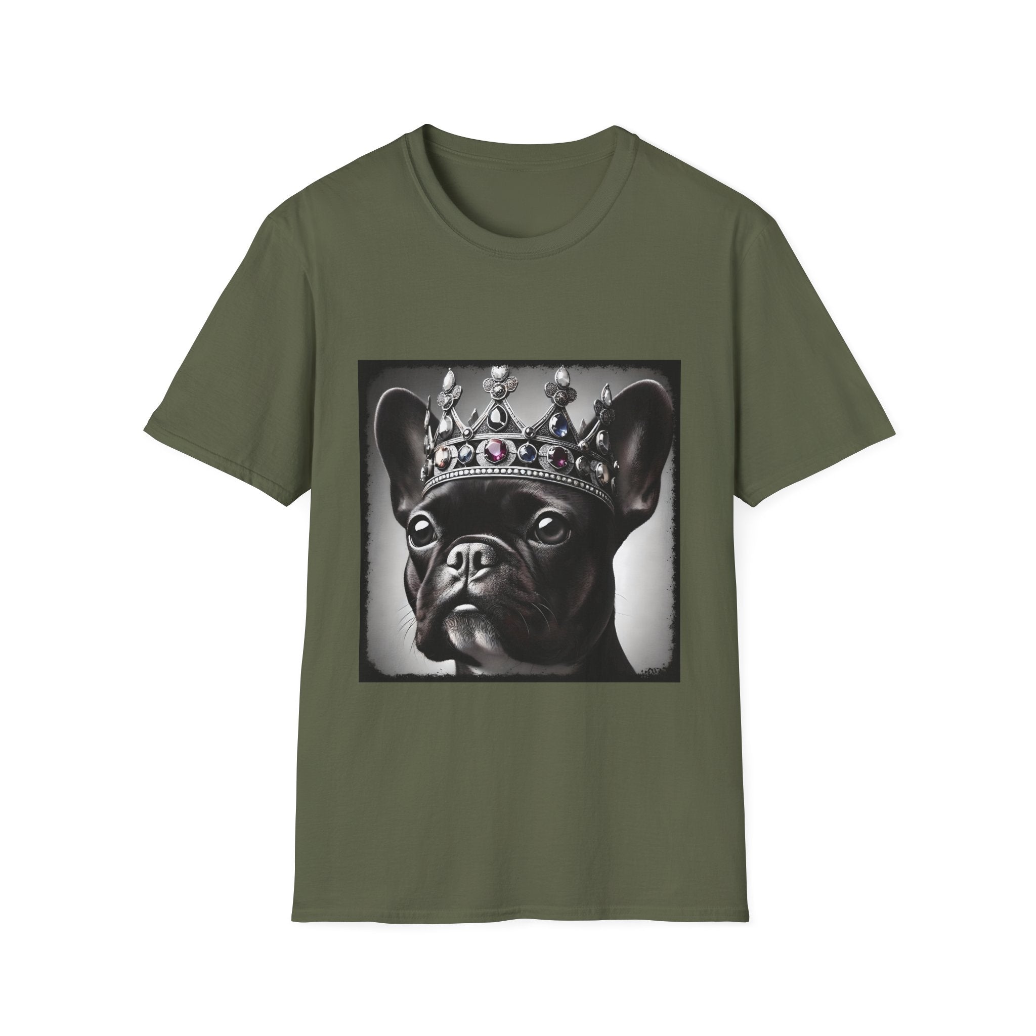 French Bulldog Regal Ruler | Unisex Dog T-Shirt