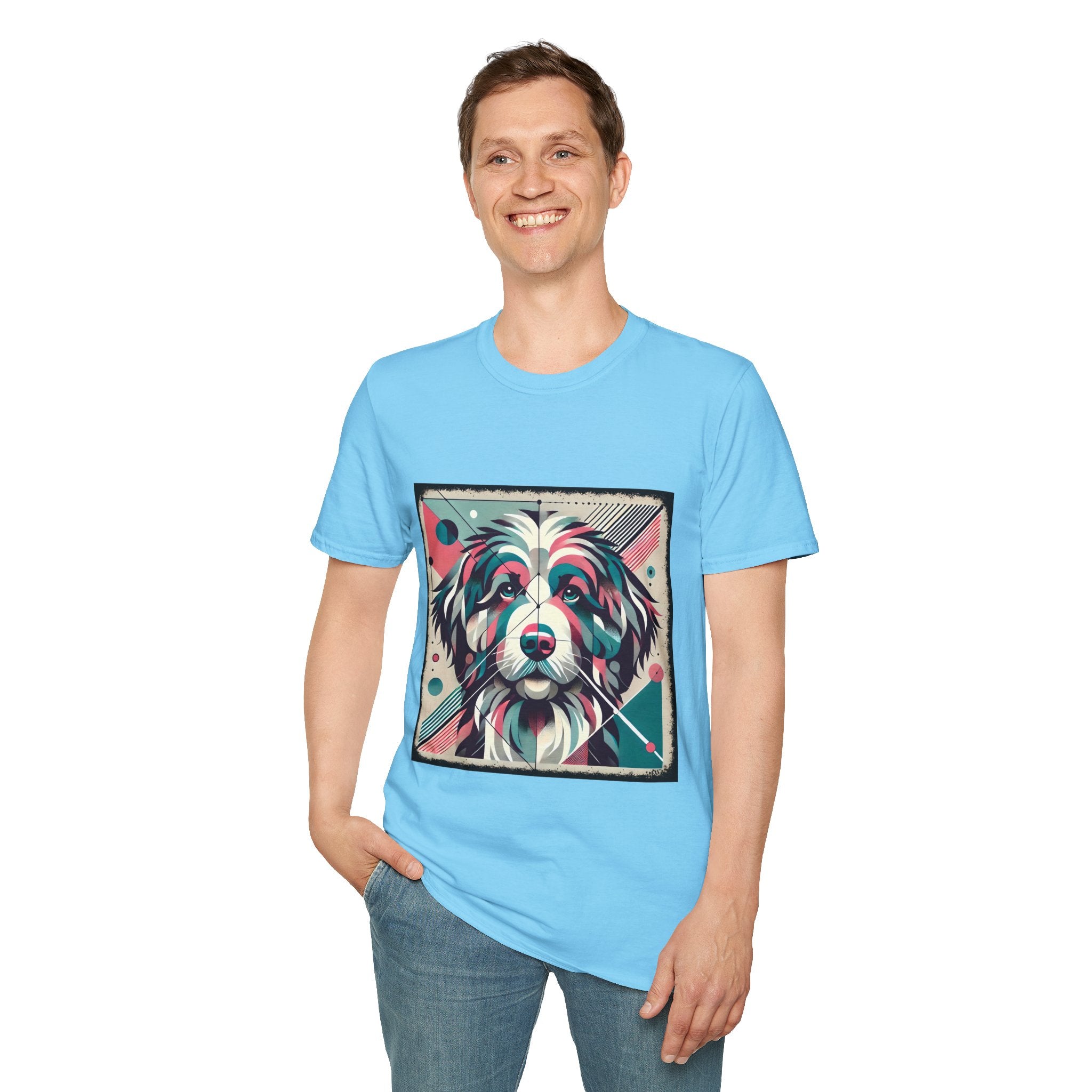 Goldendoodle Bold Geometric | Unisex Dog T-Shirt