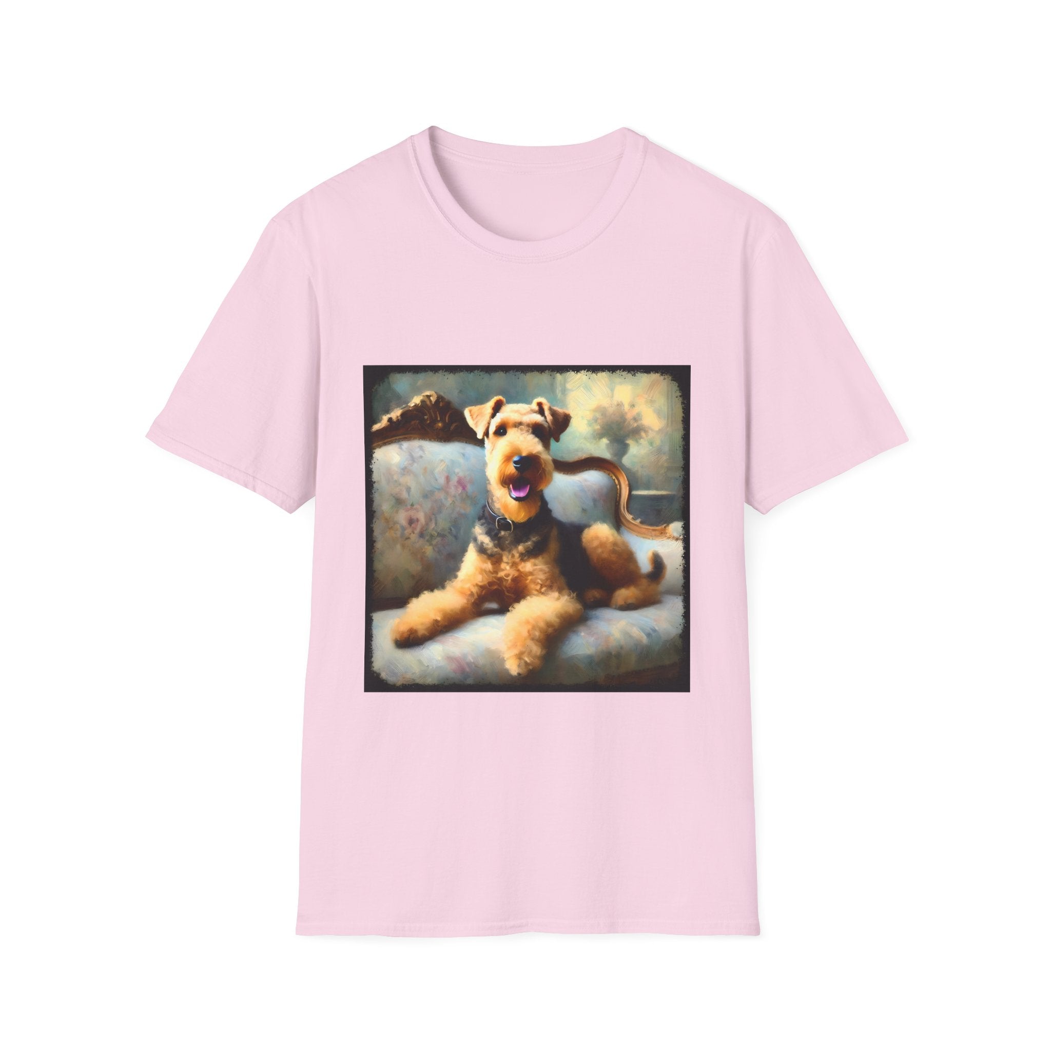 Airedale Terrier Classic Portrait | Unisex Dog T-Shirt