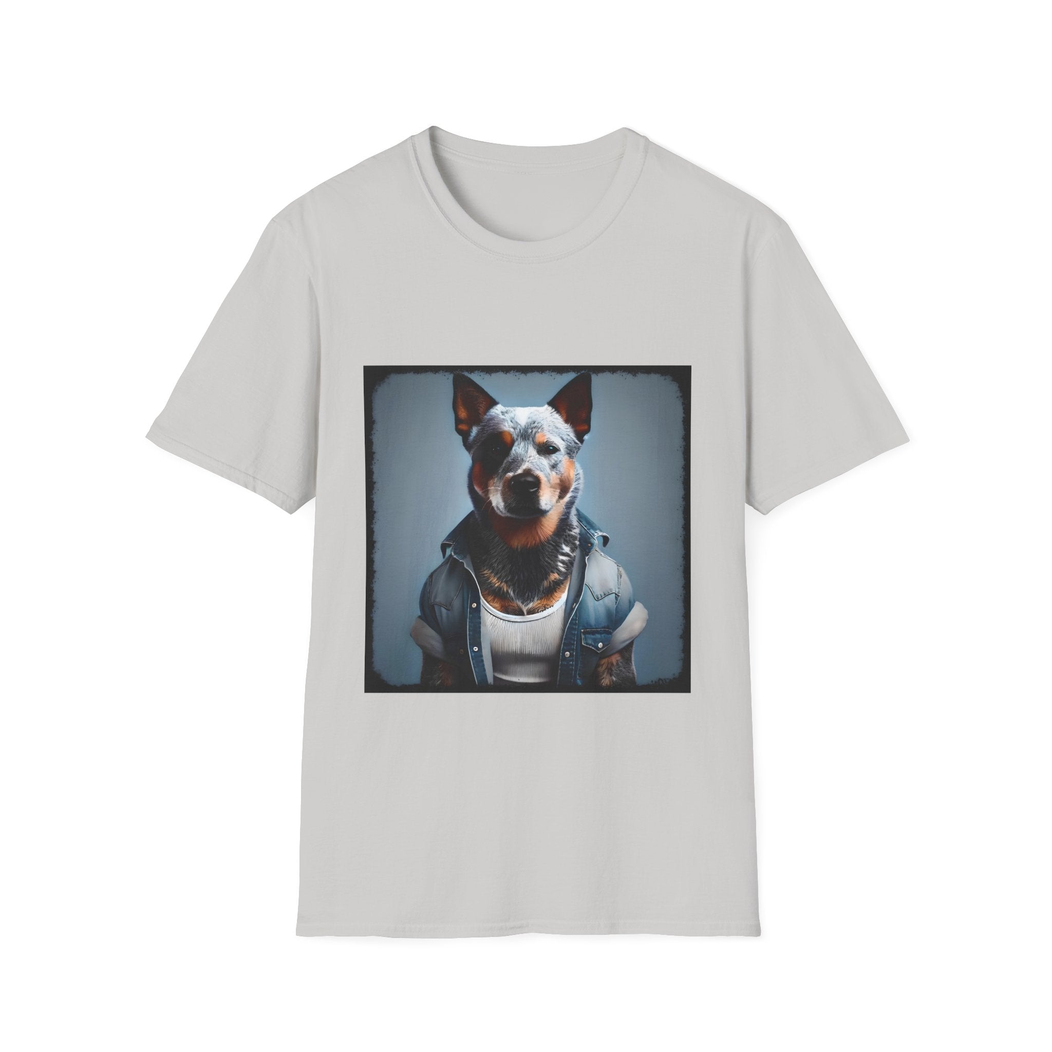 Australian Cattle Dog Denim Dude | Unisex Dog T-Shirt
