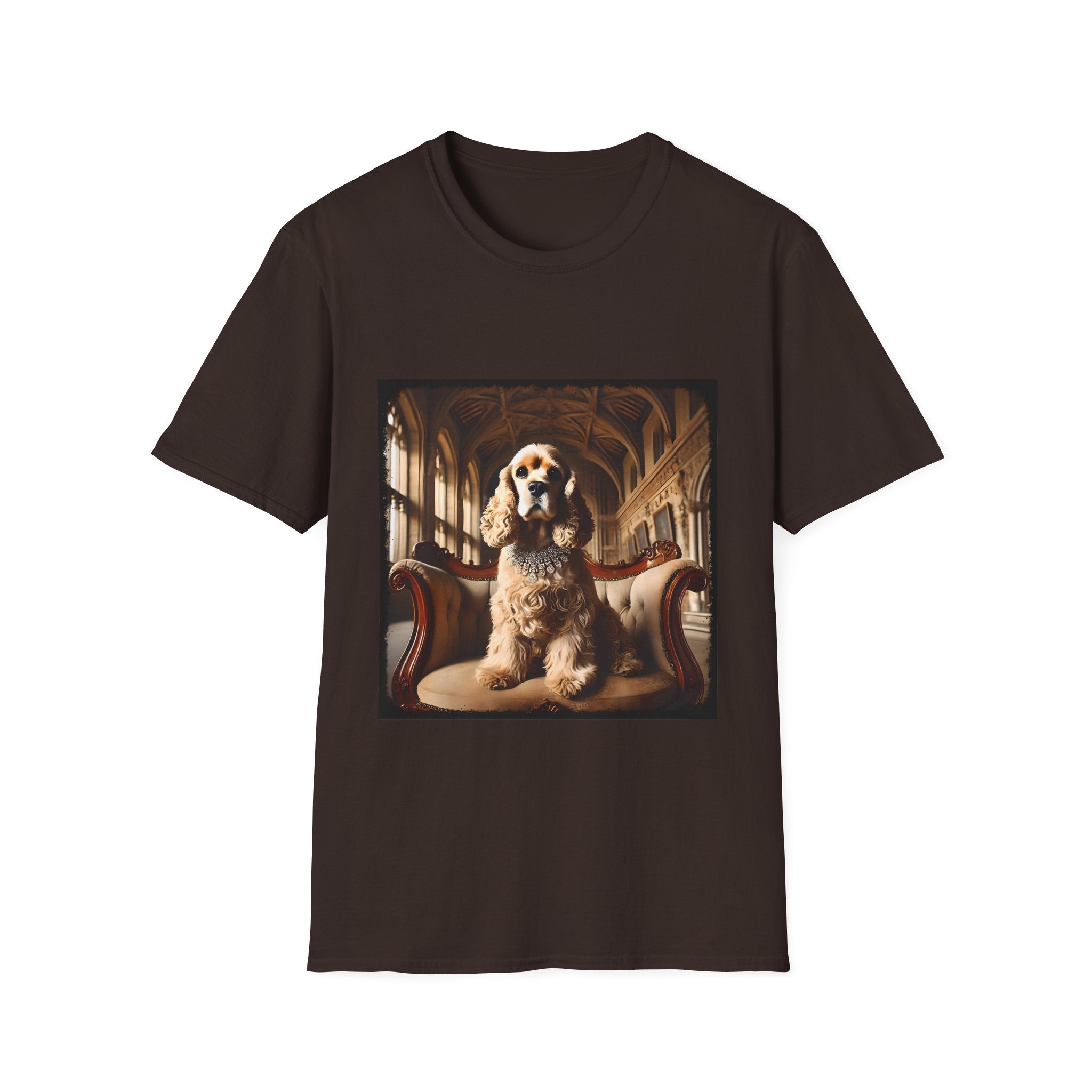 Cocker Spaniel Dashing Diva | Unisex Dog T-Shirt