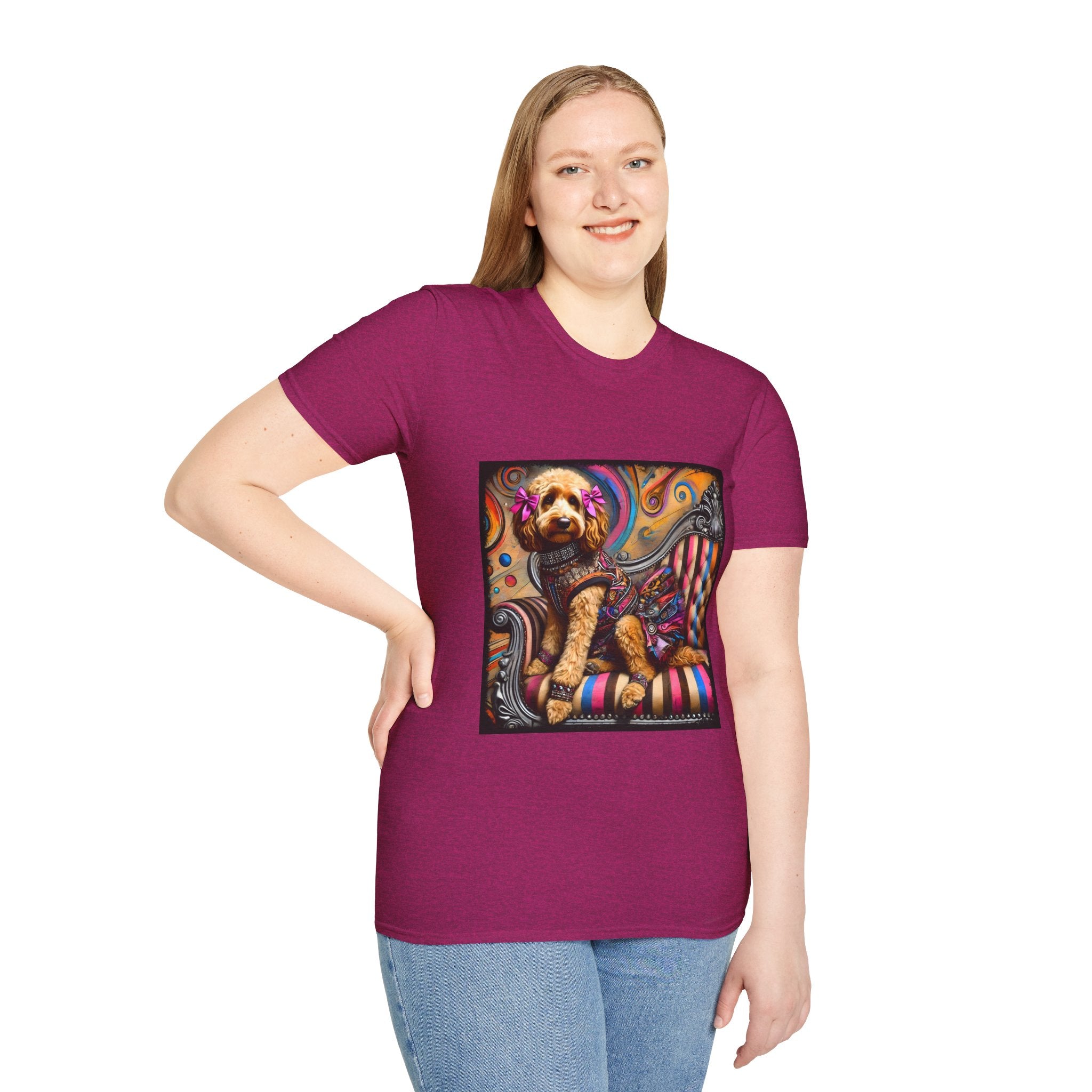 Labradoodle Fierce Fashionista | Unisex Dog T-Shirt
