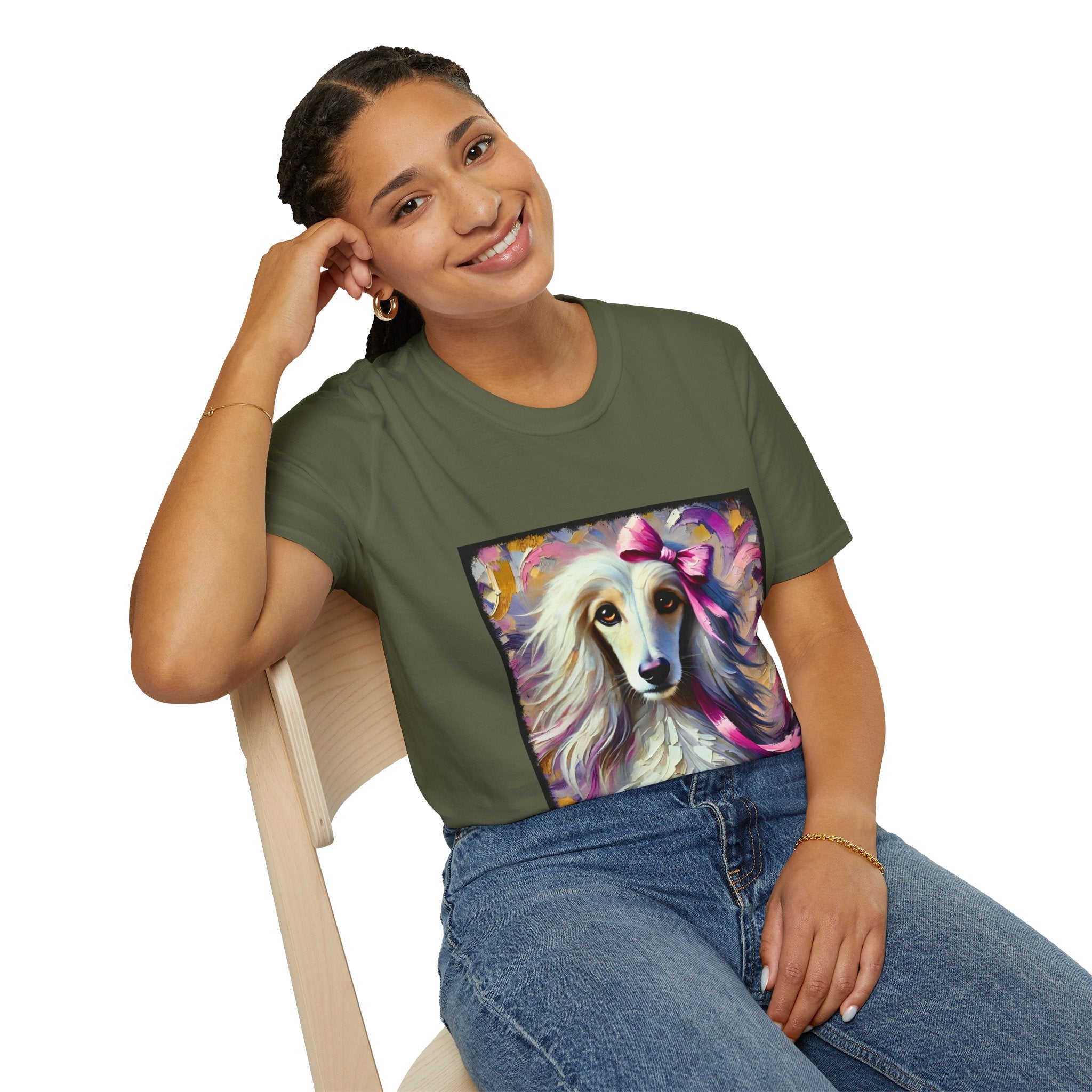 Afghan Hound Pure Classic | Unisex Dog T-Shirt