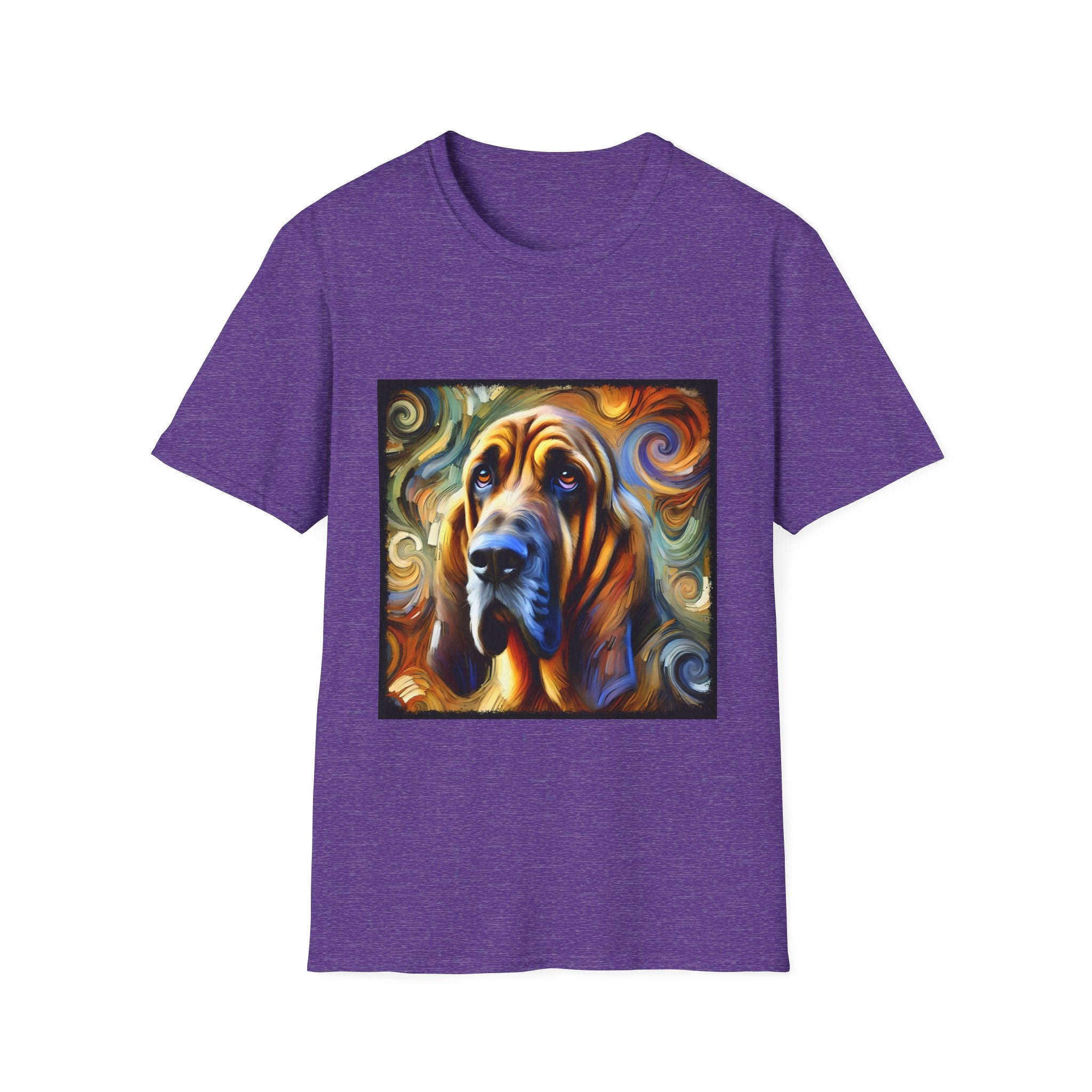 Bloodhound Warm Swirl | Unisex Dog T-Shirt