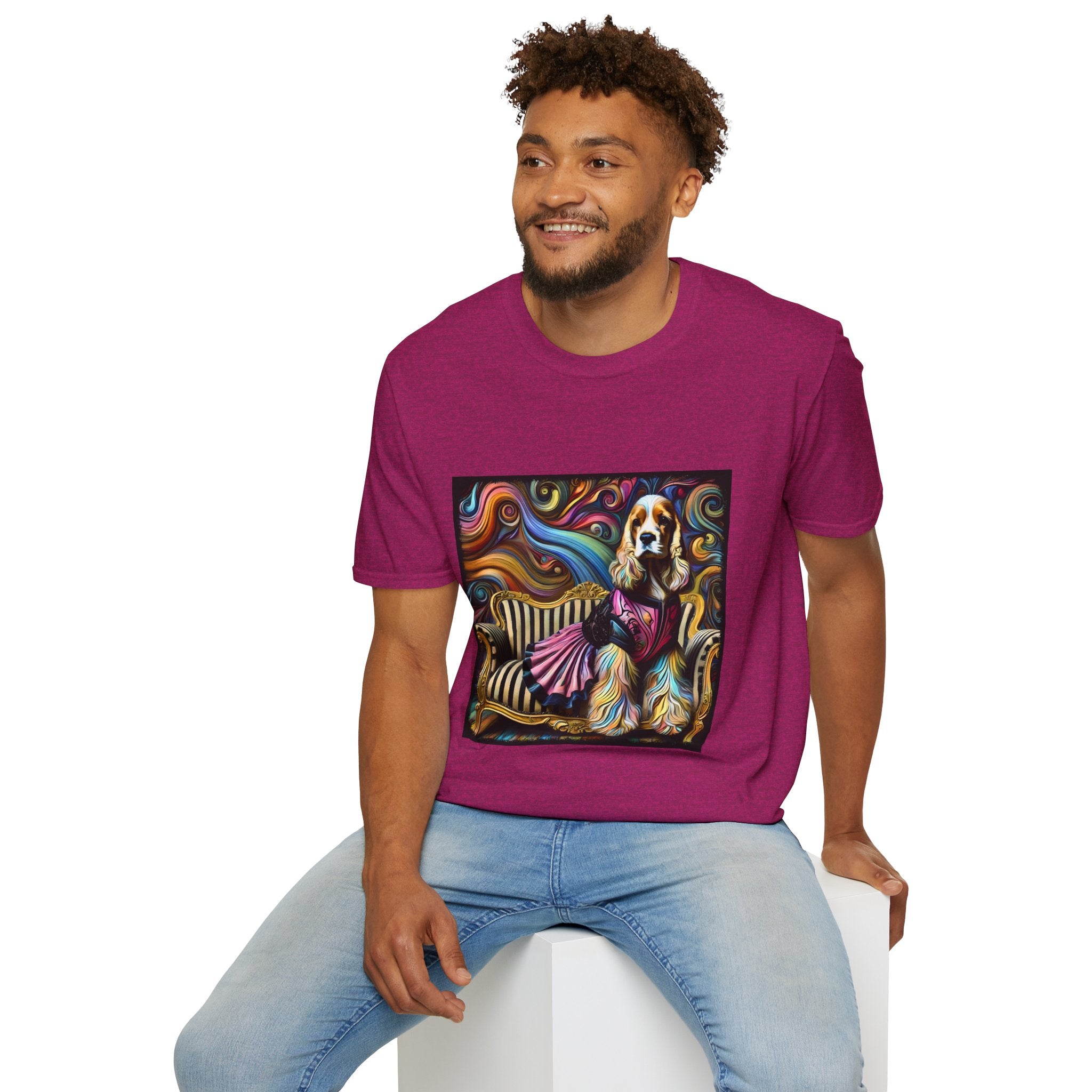 Cocker Spaniel Princess Rocker | Unisex Dog T-Shirt