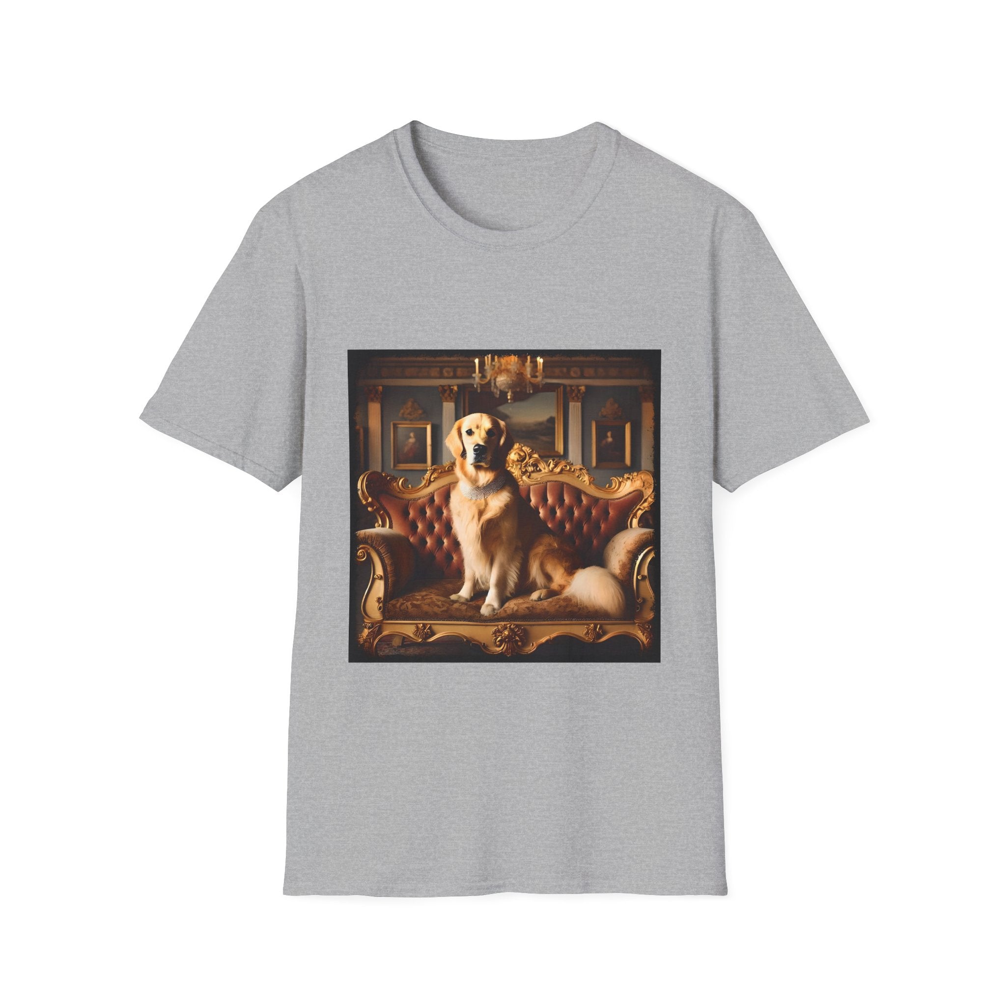 Golden Retriever Gentle Prestige | Unisex Dog T-Shirt