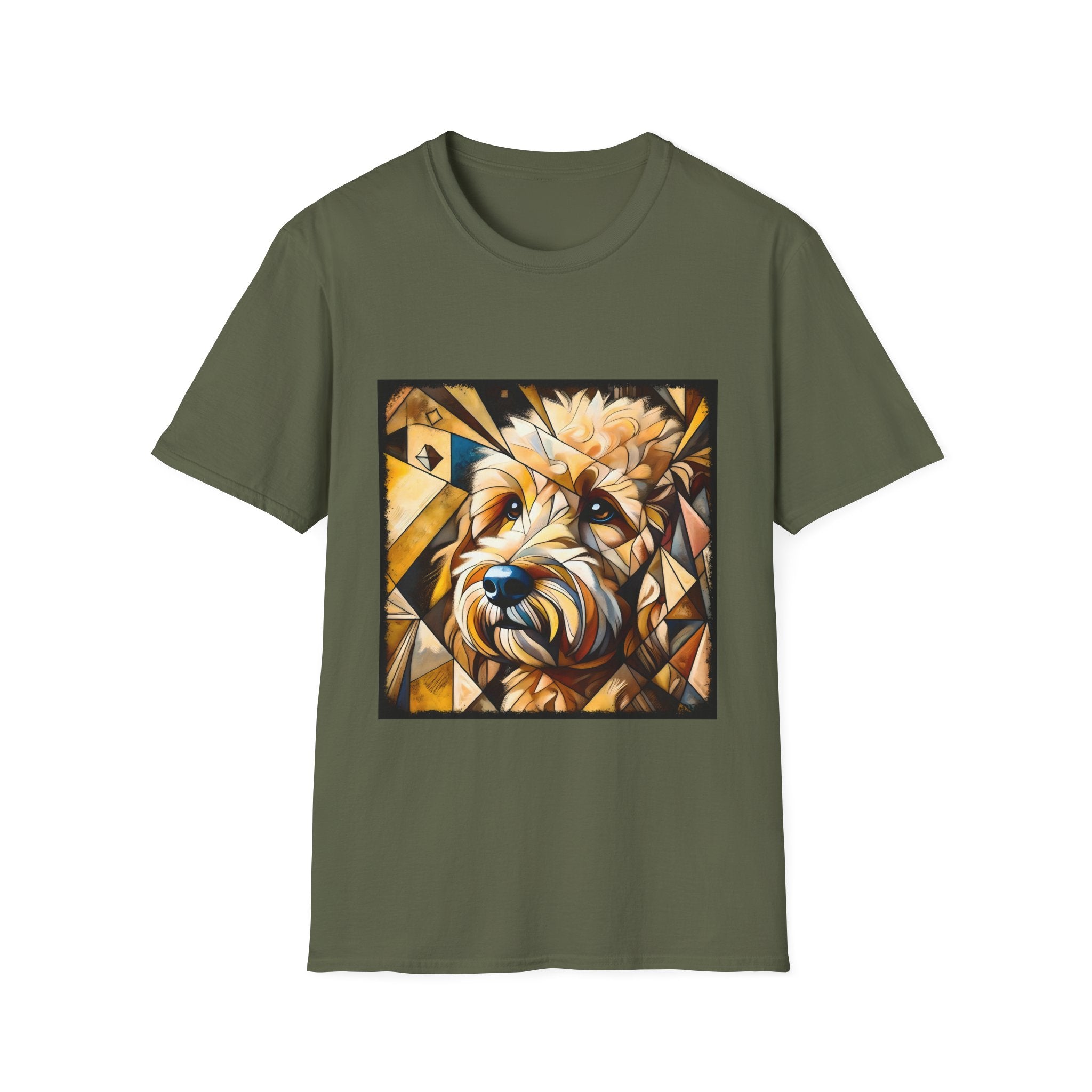 Goldendoodle Geometric | Unisex Dog T-Shirt