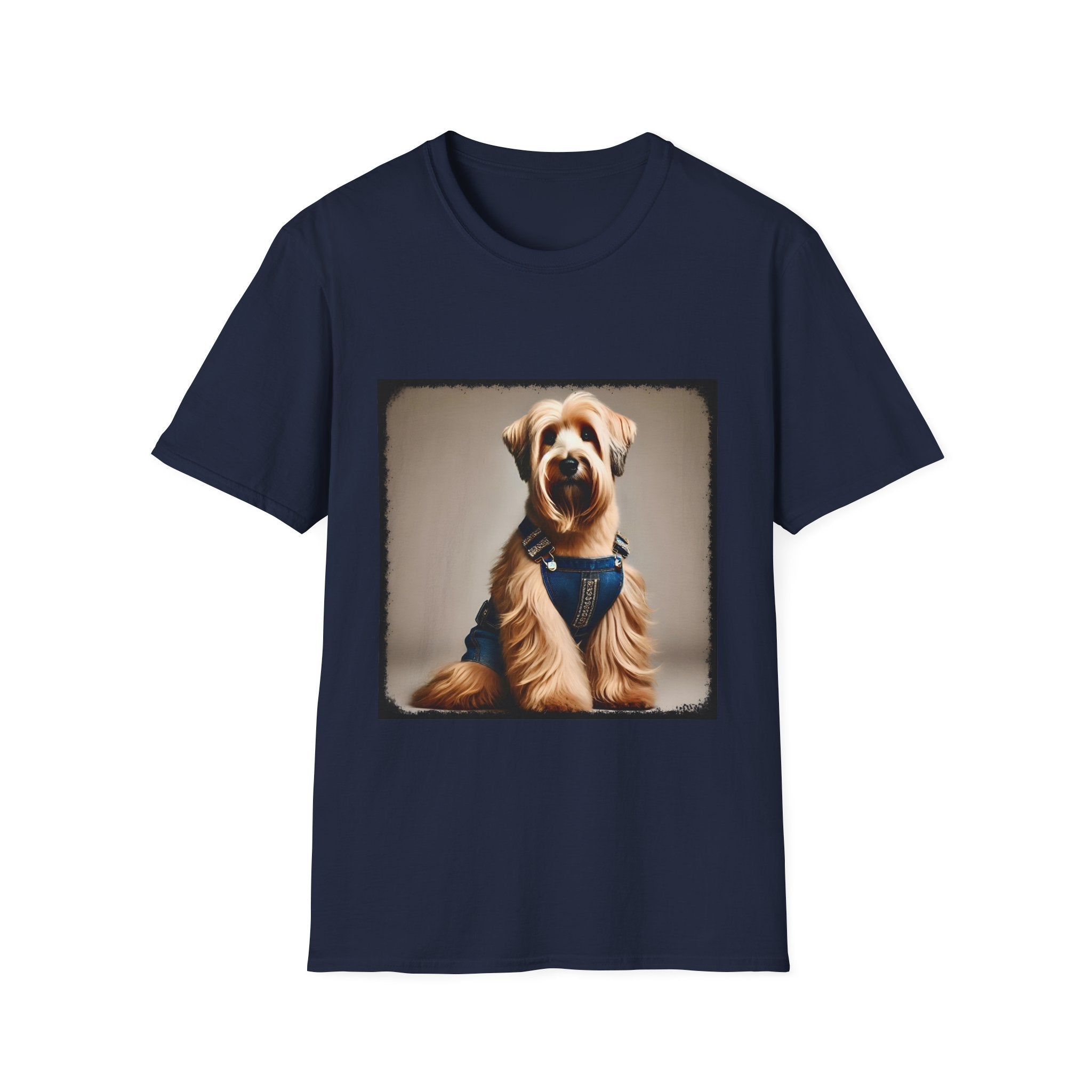 Wheaten Terrier Denim Doll | Unisex Dog T-Shirt