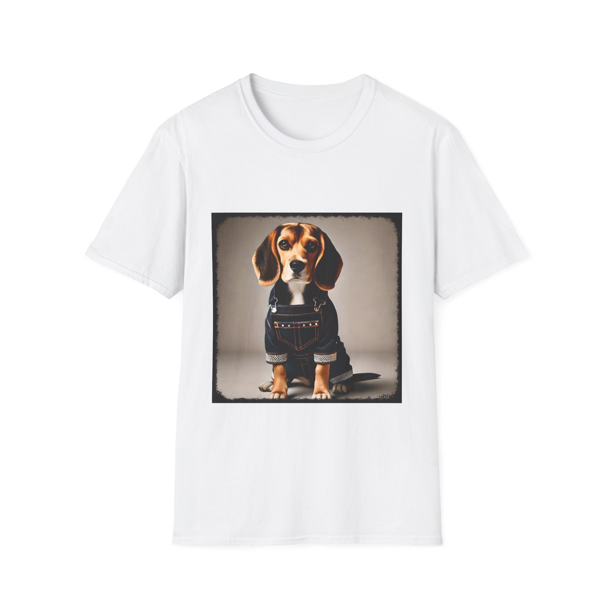 Beagle Denim Dream | Unisex Dog T-Shirt