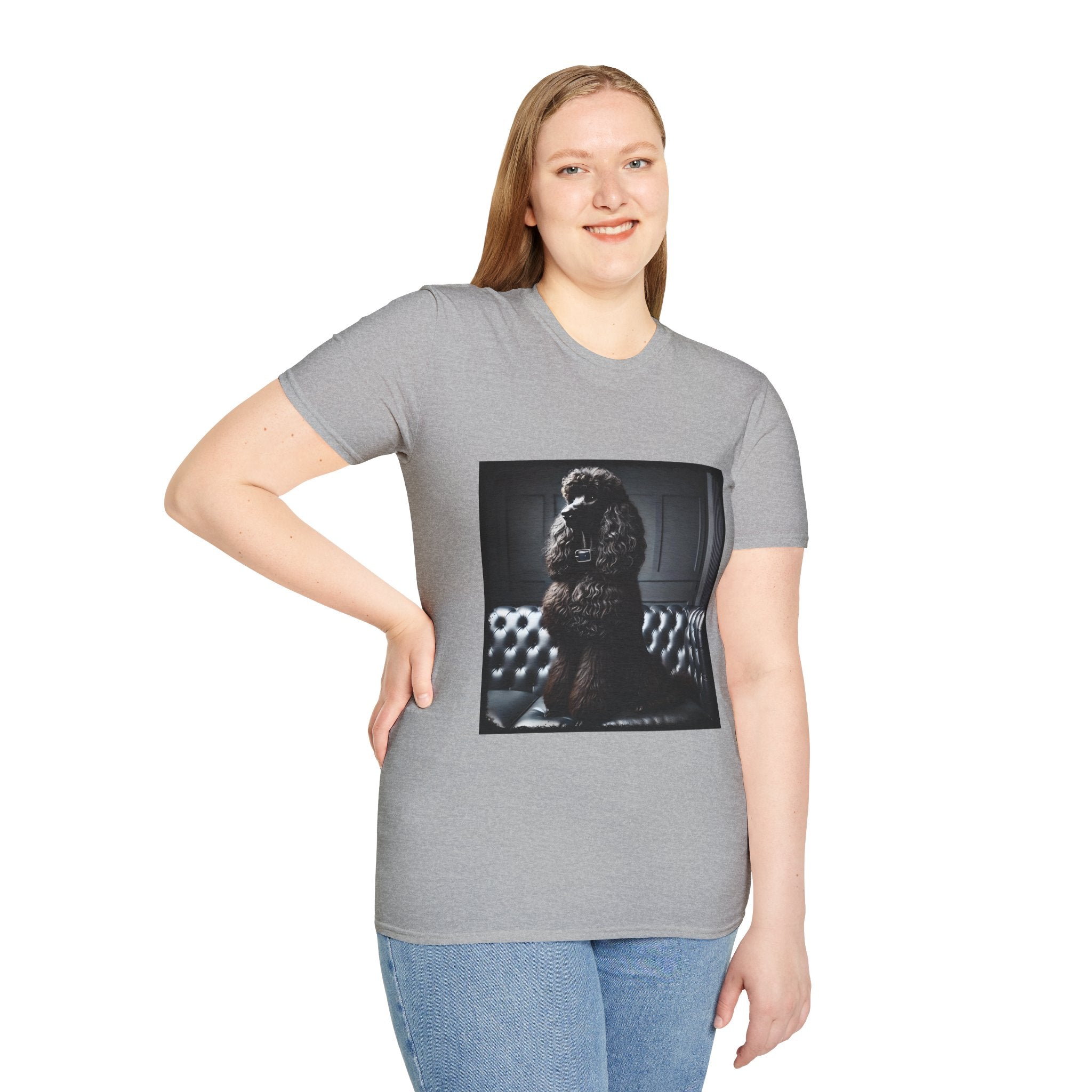 Poodle Modern Muse | Unisex Dog T-Shirt