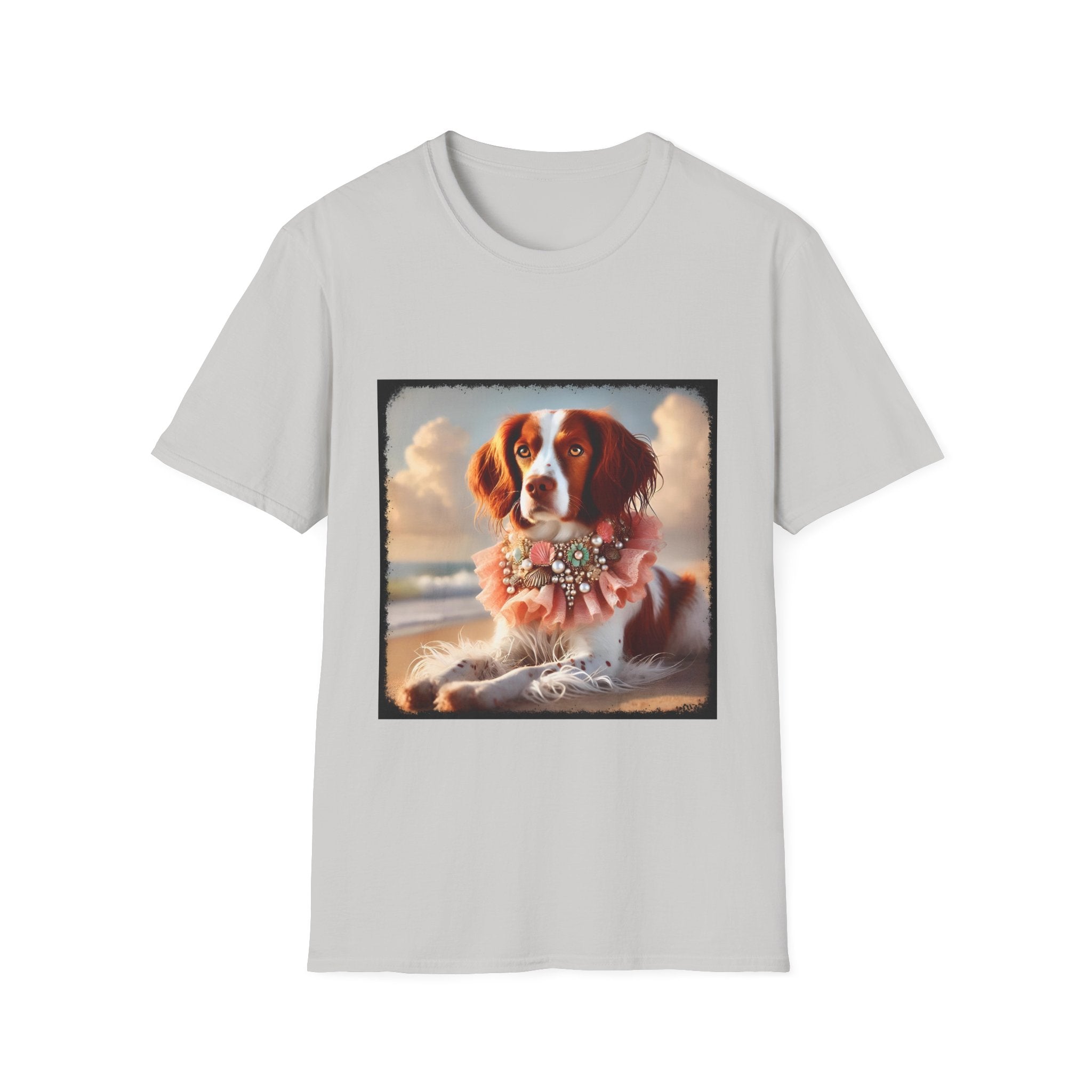 Brittany Beach Beauty | Unisex Dog T-Shirt