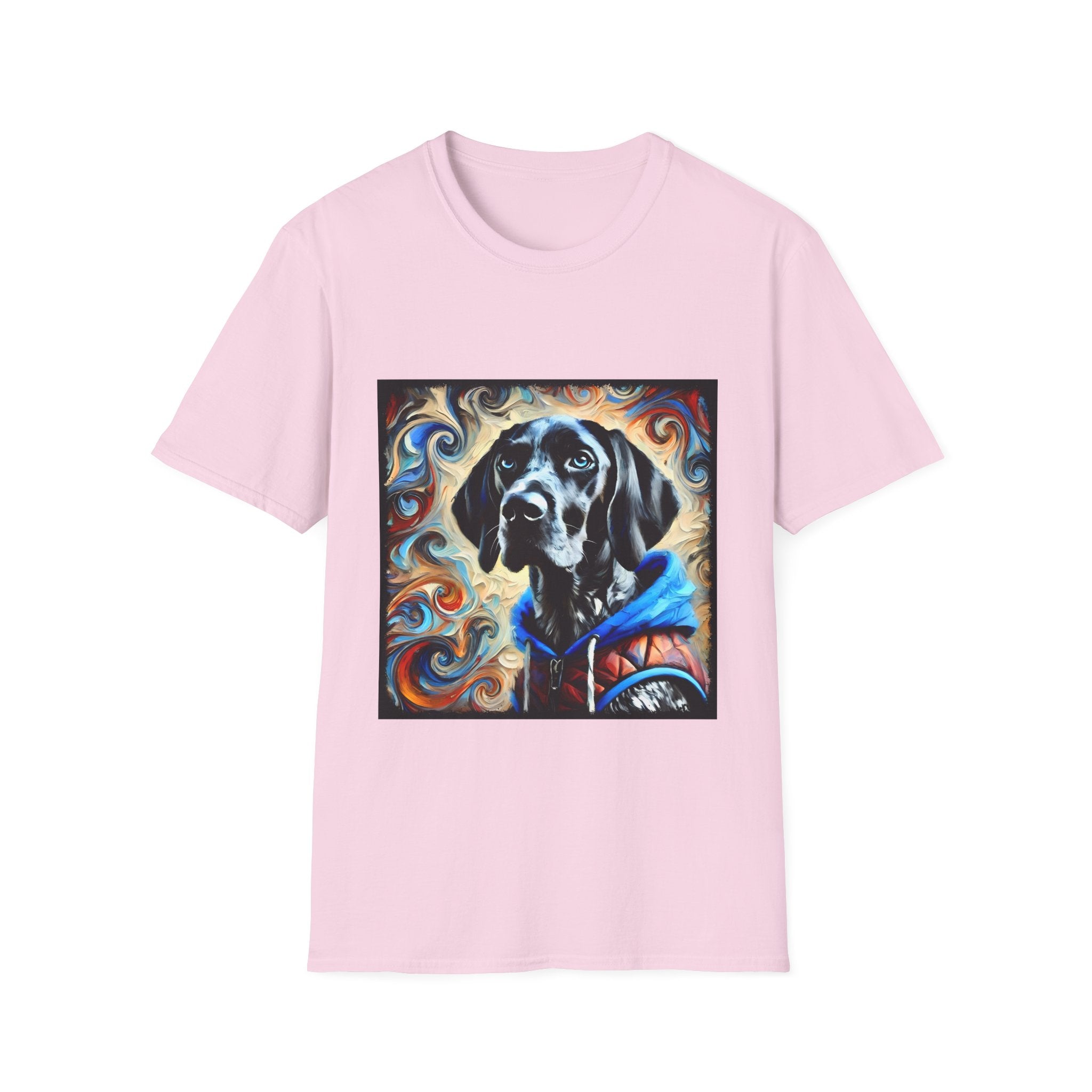 German Shorthaired Pointer Urban Swirl | Unisex Dog T-Shirt
