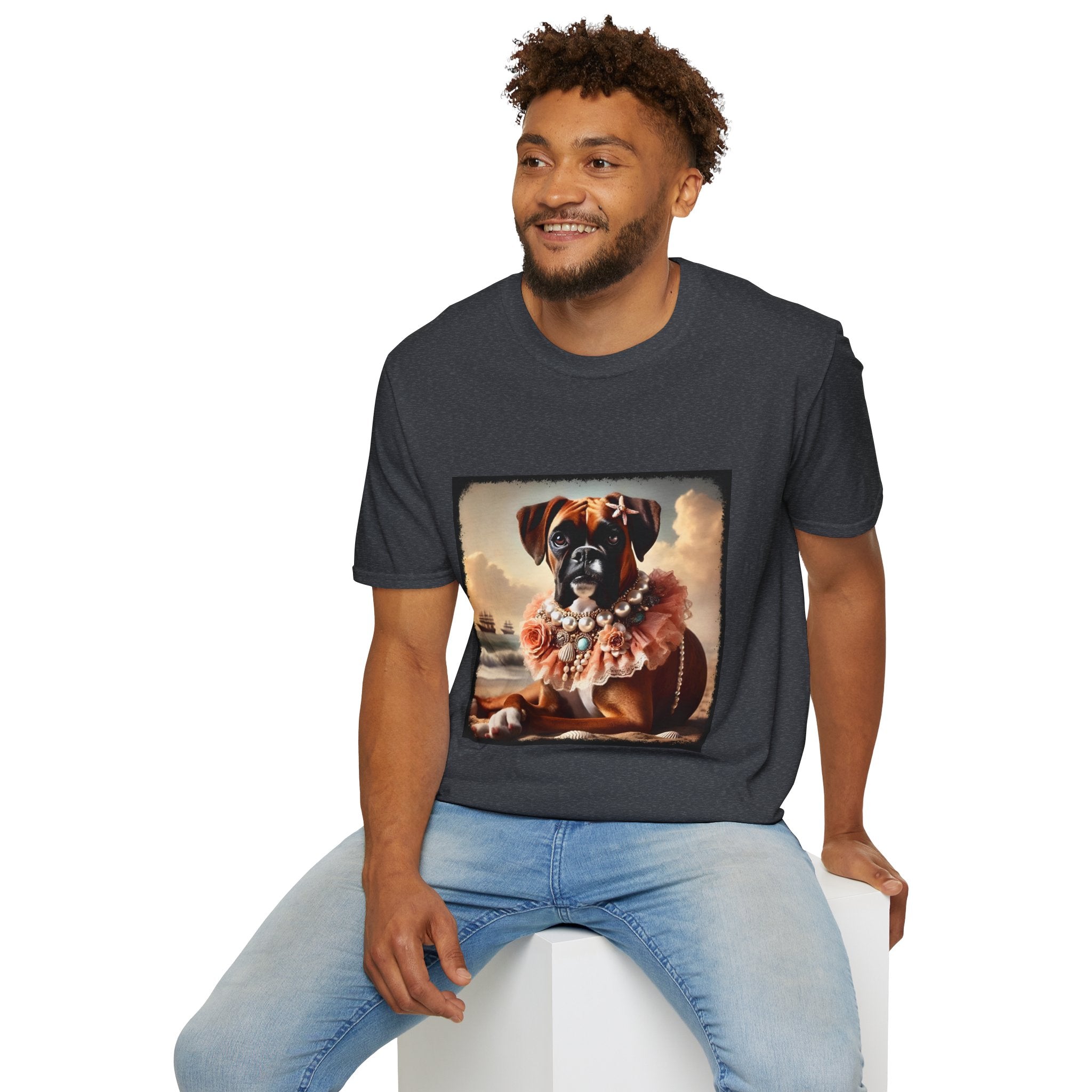 Boxer Beach Dreamer | Unisex Dog T-Shirt
