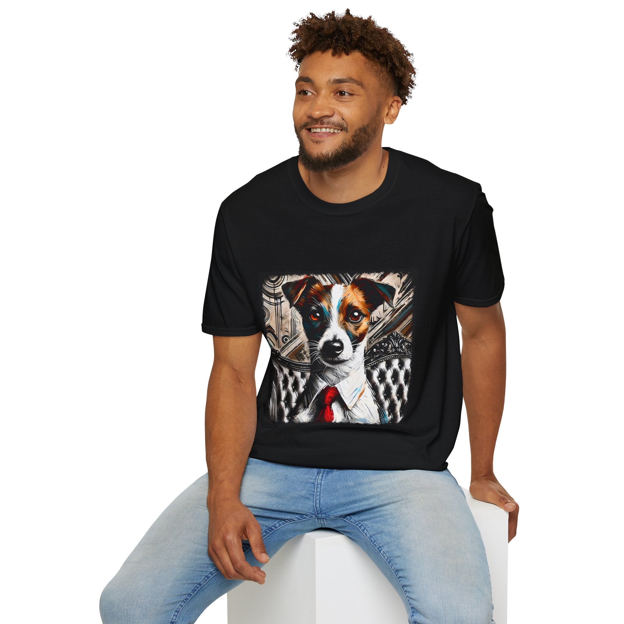 Jack Russell Distinguished Gentleman | Unisex Dog T-Shirt