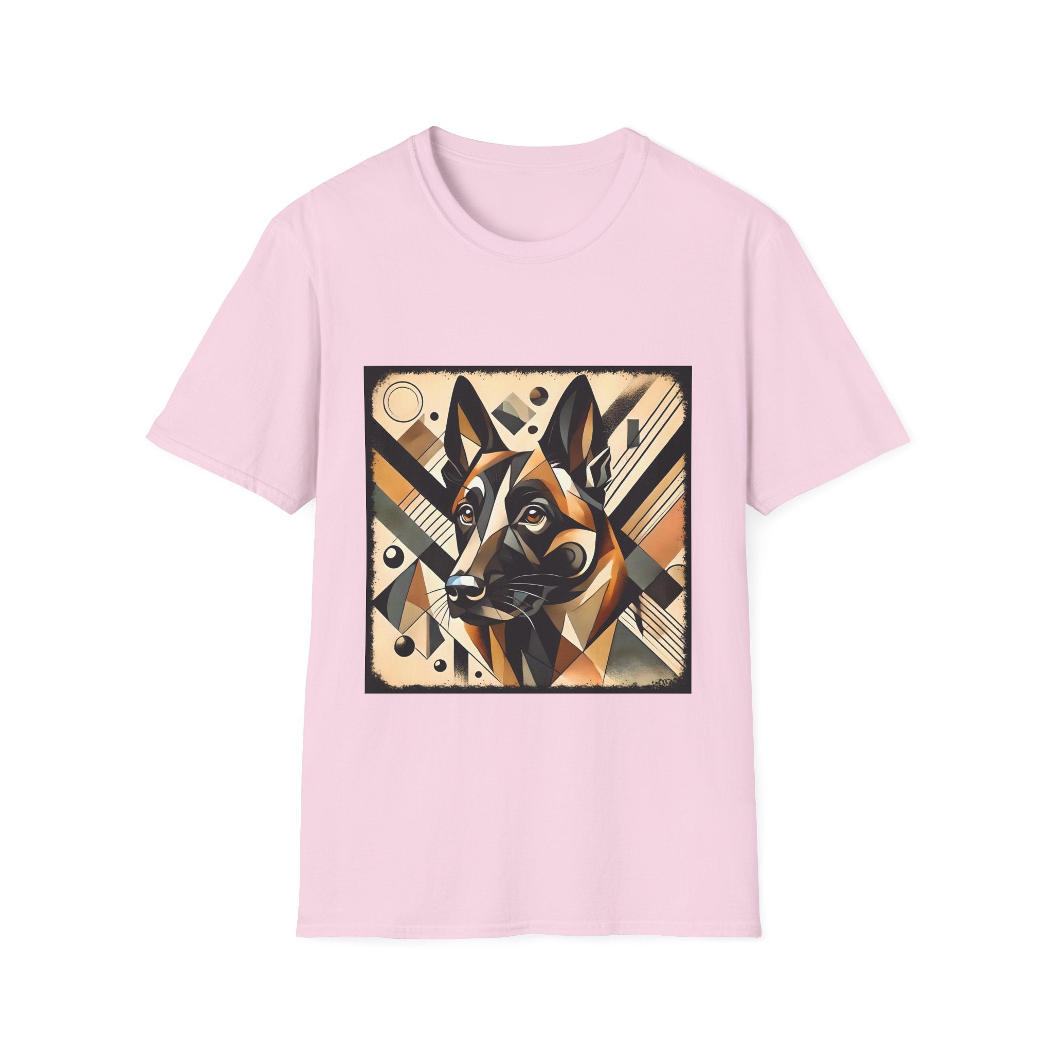Belgian Malinois Bold Geometric | Unisex Dog T-Shirt