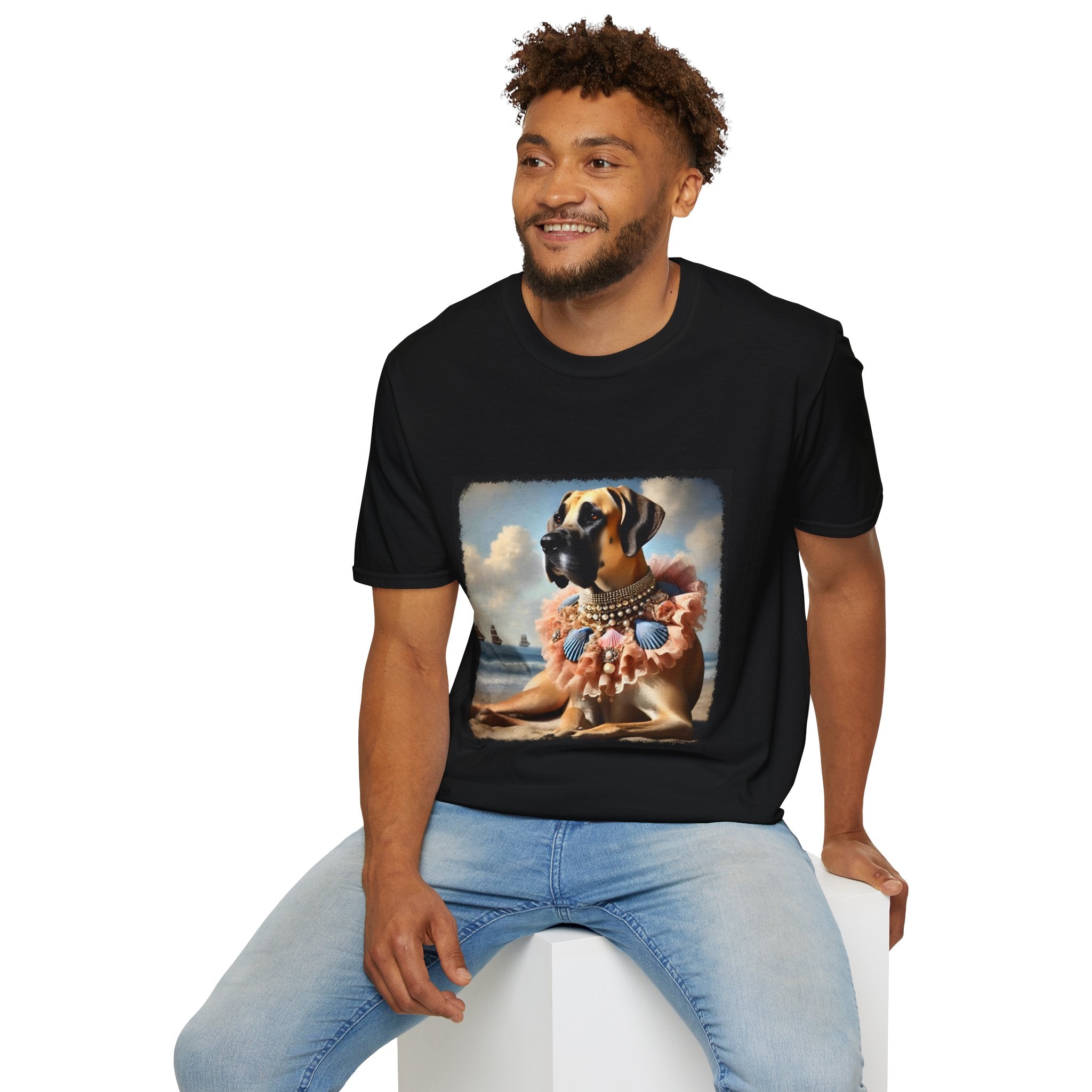 Great Dane Seaside Queen | Unisex Dog T-Shirt
