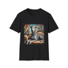 Irish Wolfhound Diamond Diva Swirl | Unisex Softstyle T-Shirt