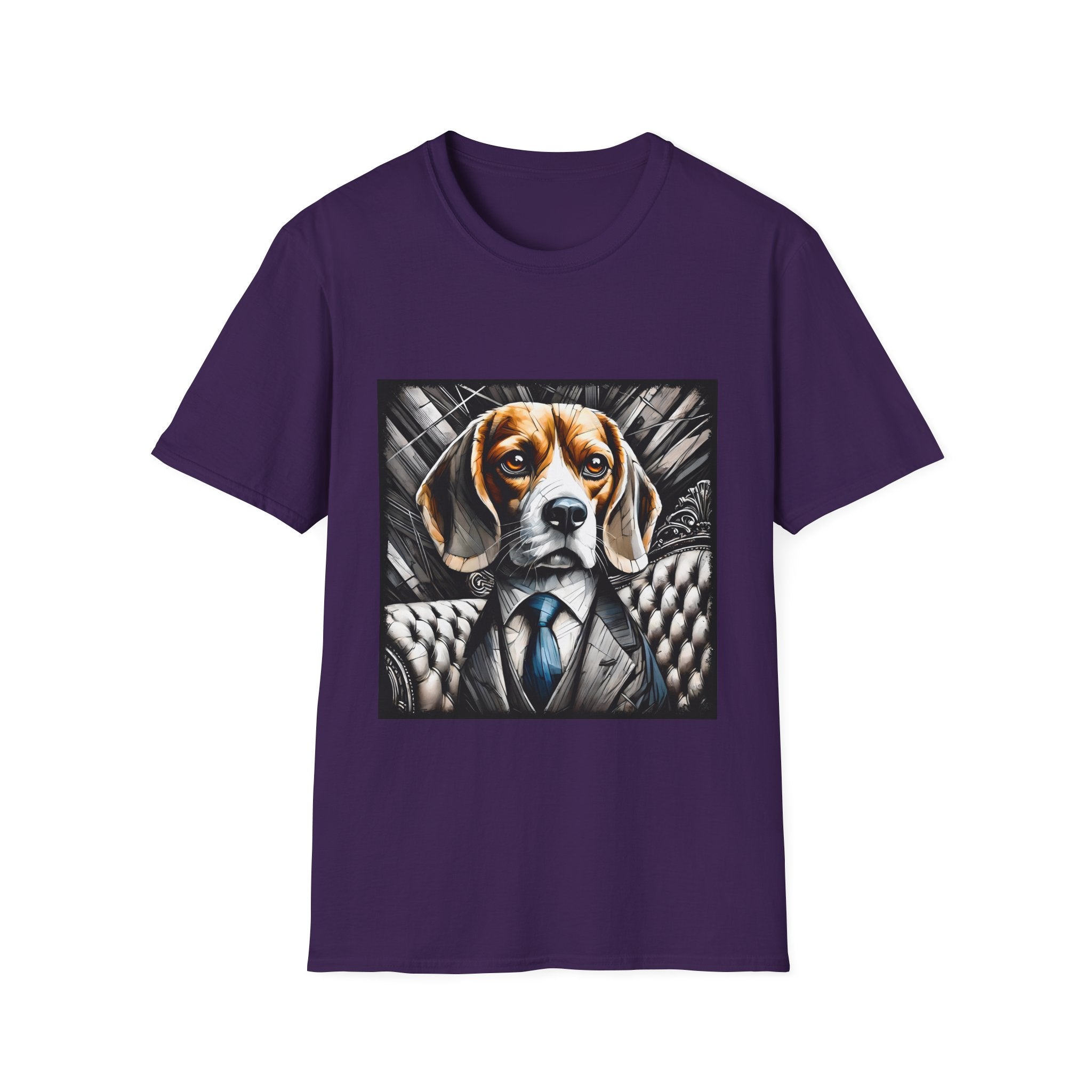 Beagle B&W Bold Eyes | Unisex Dog T-Shirt