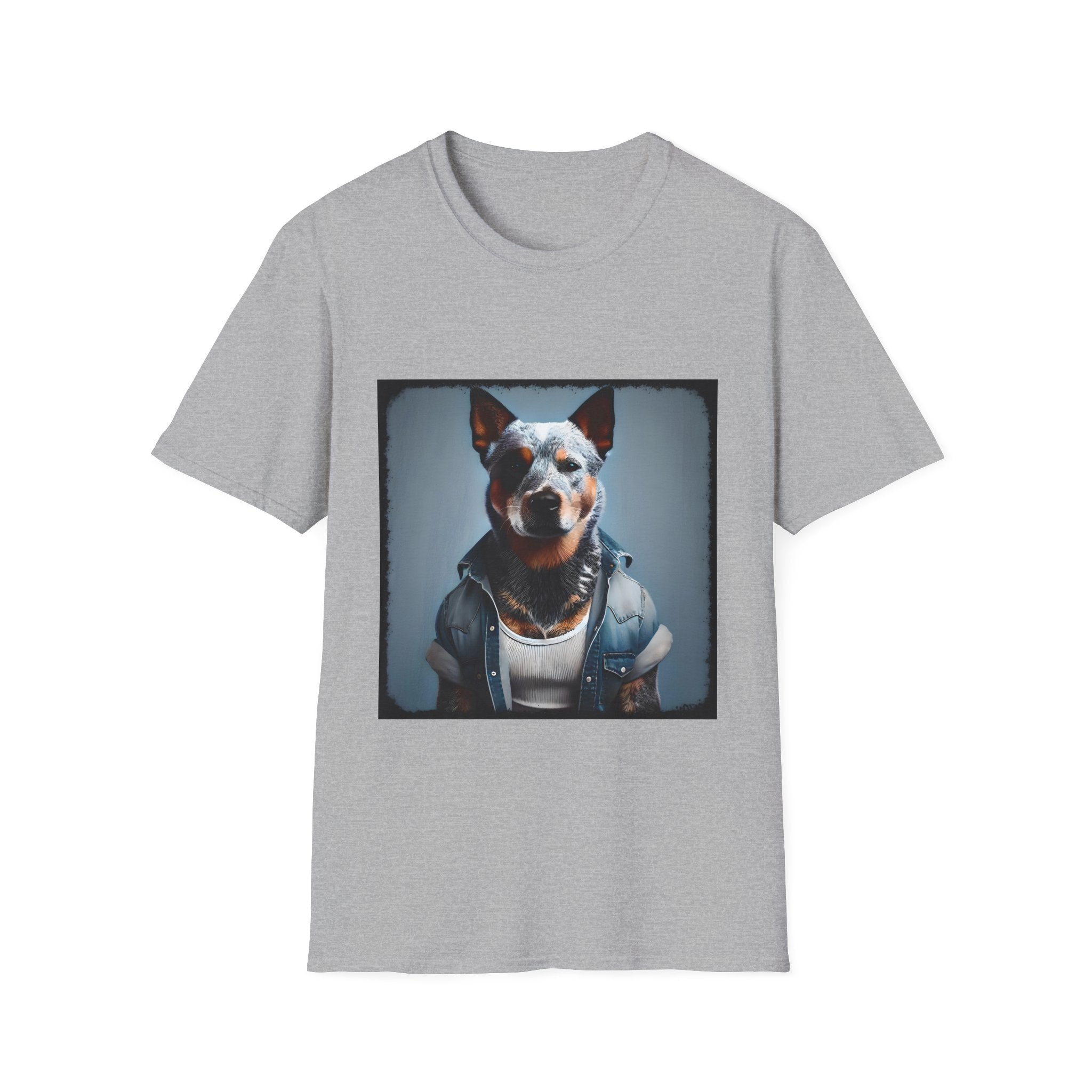 Australian Cattle Dog Denim Dude | Unisex Dog T-Shirt