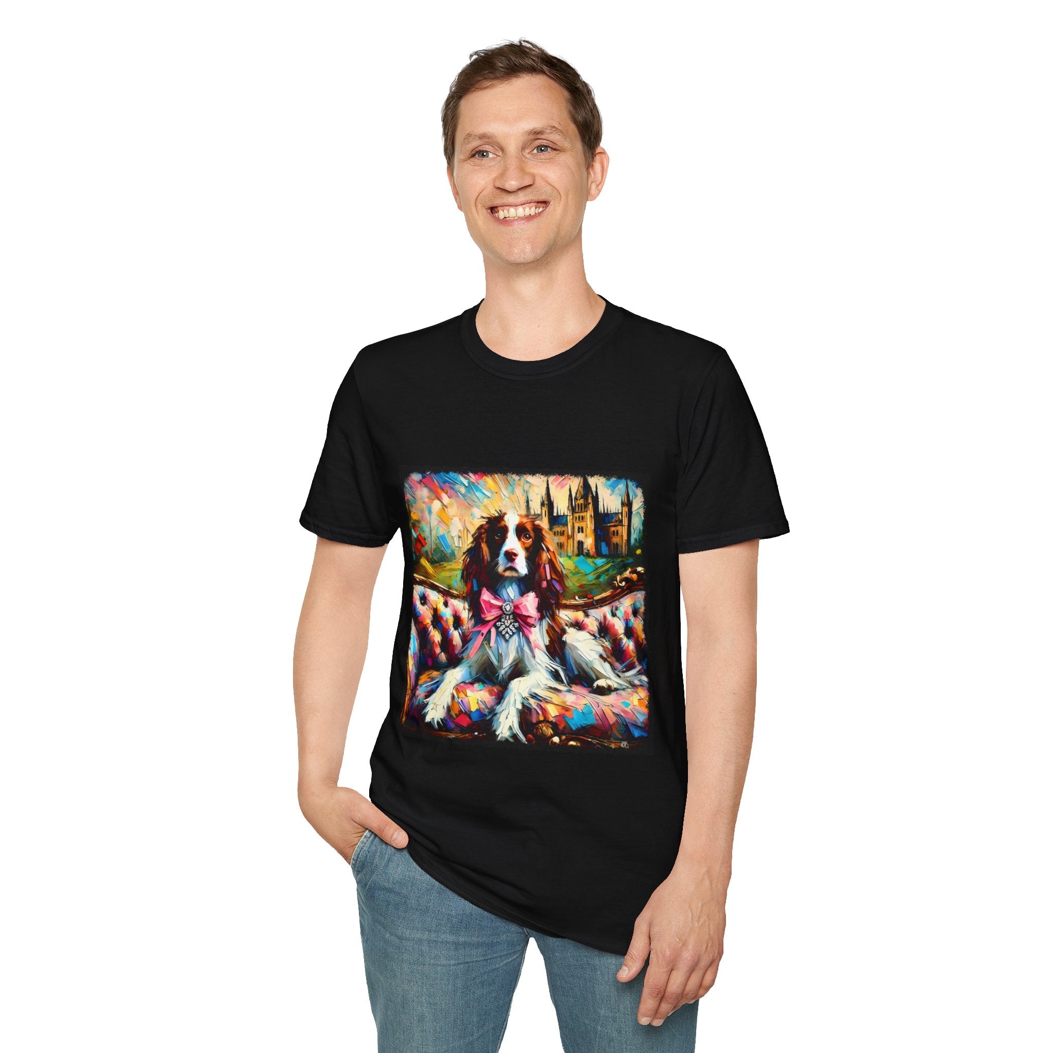 English Springer Spaniel Bold Princess Classic | Unisex Dog T-Shirt