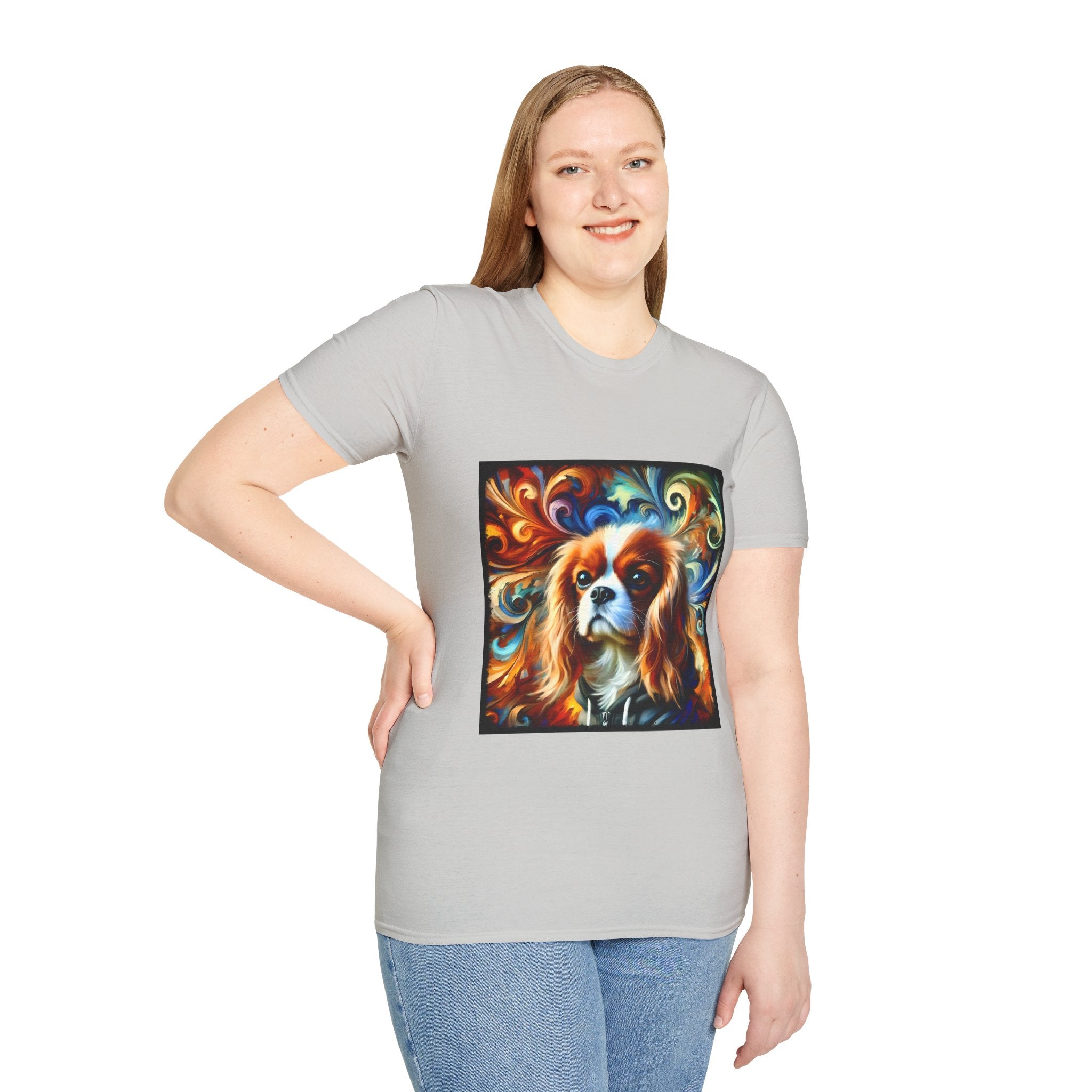 Cavalier King Charles Spaniel Epic Swirl | Unisex Dog T-Shirt