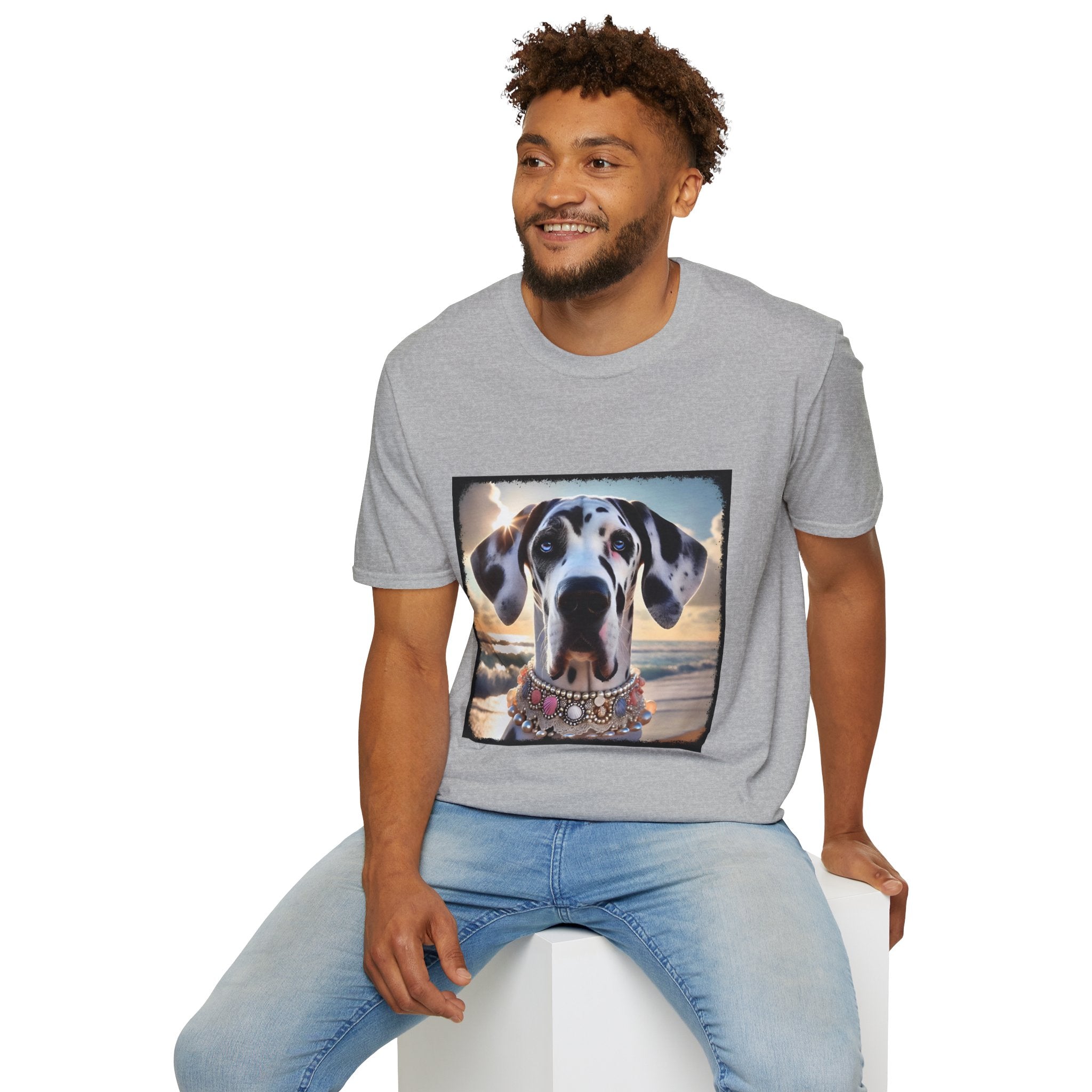 Great Dane Beach Babe | Unisex Dog T-Shirt