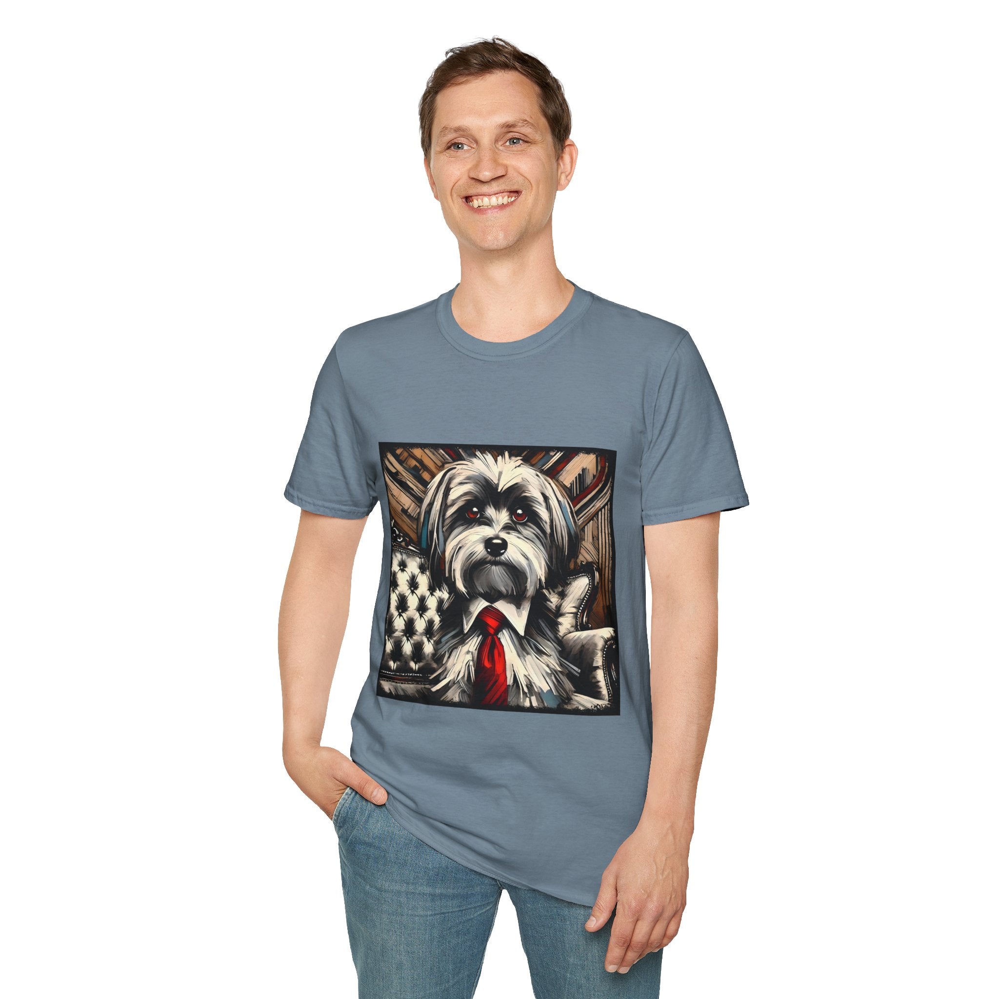 Havanese Bold Gentleman |  Unisex Dog T-Shirt