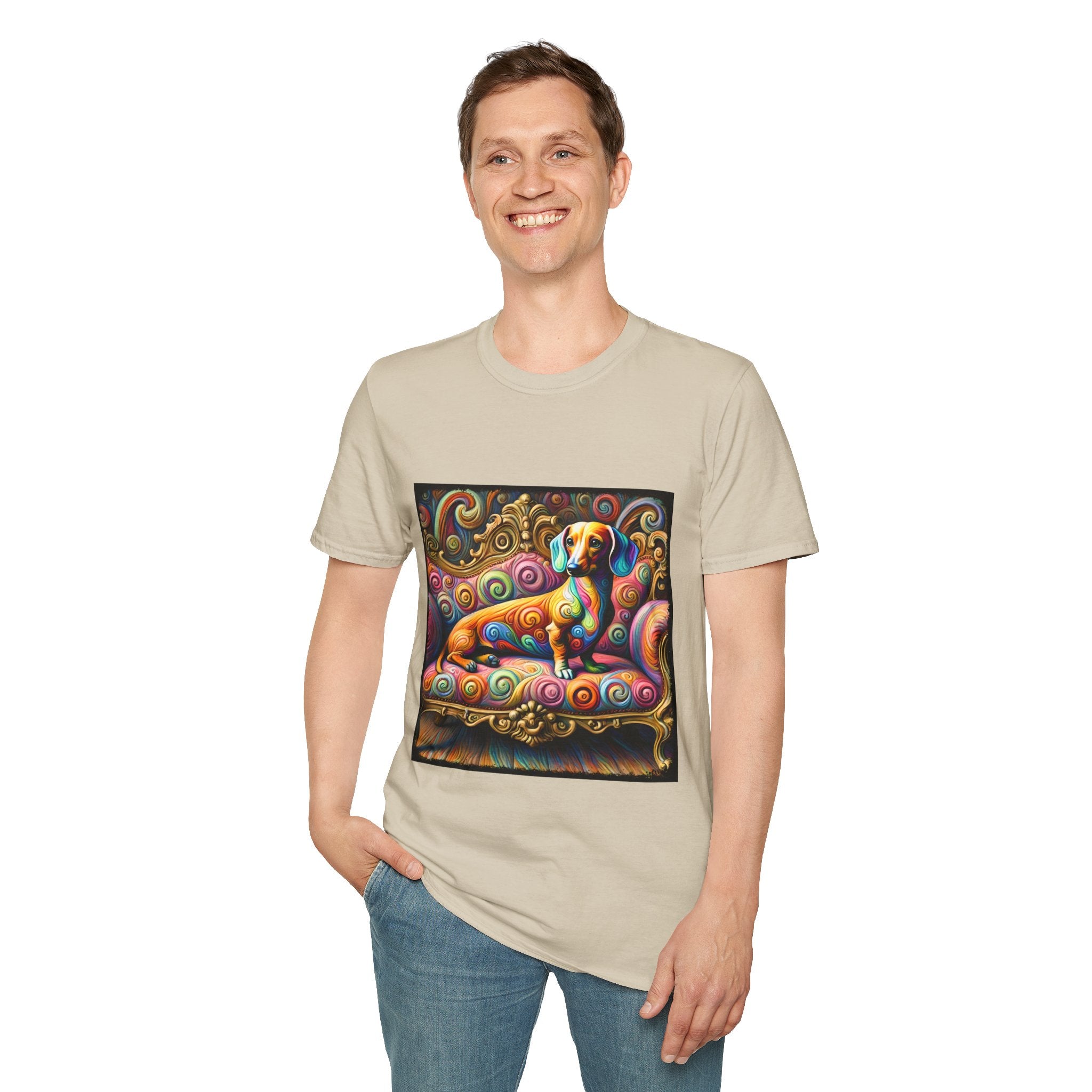 Dachshund Stunning Swirl | Unisex Dog T-Shirt