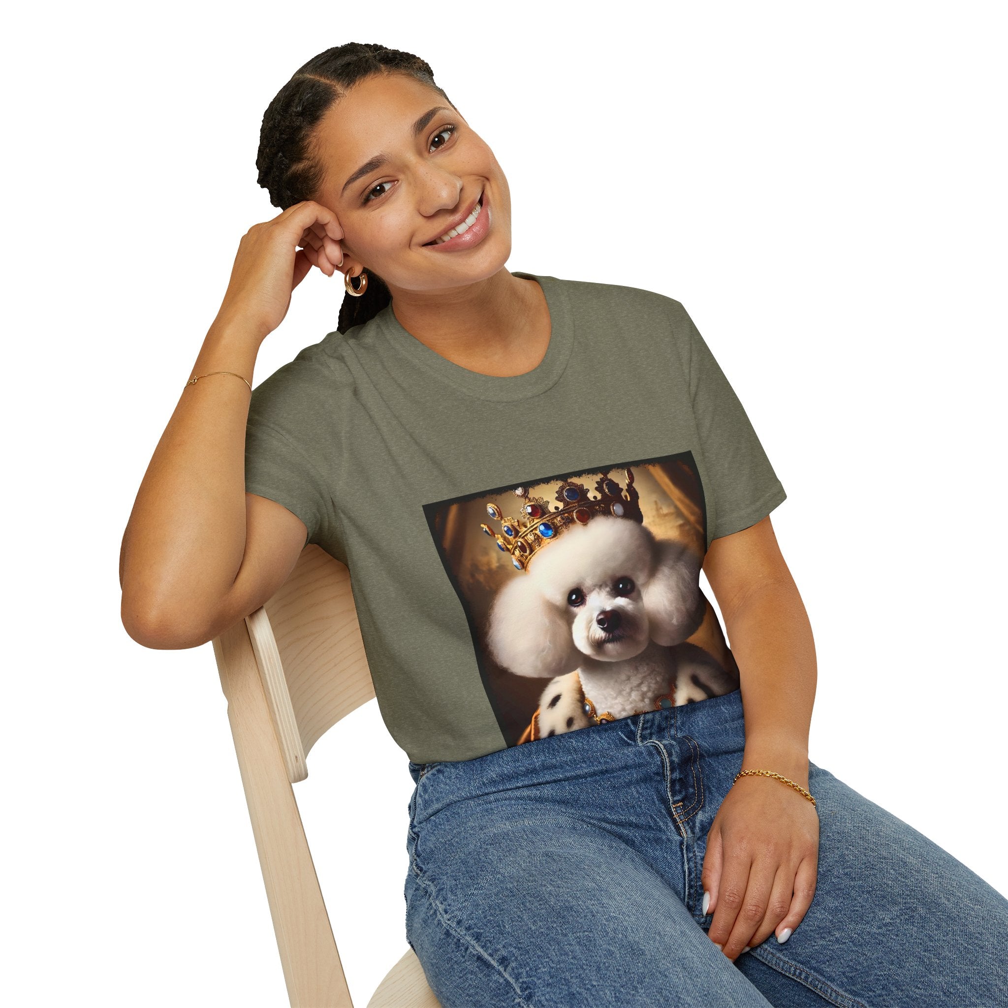 Poodle Mighty Monarch | Unisex Dog T-Shirt