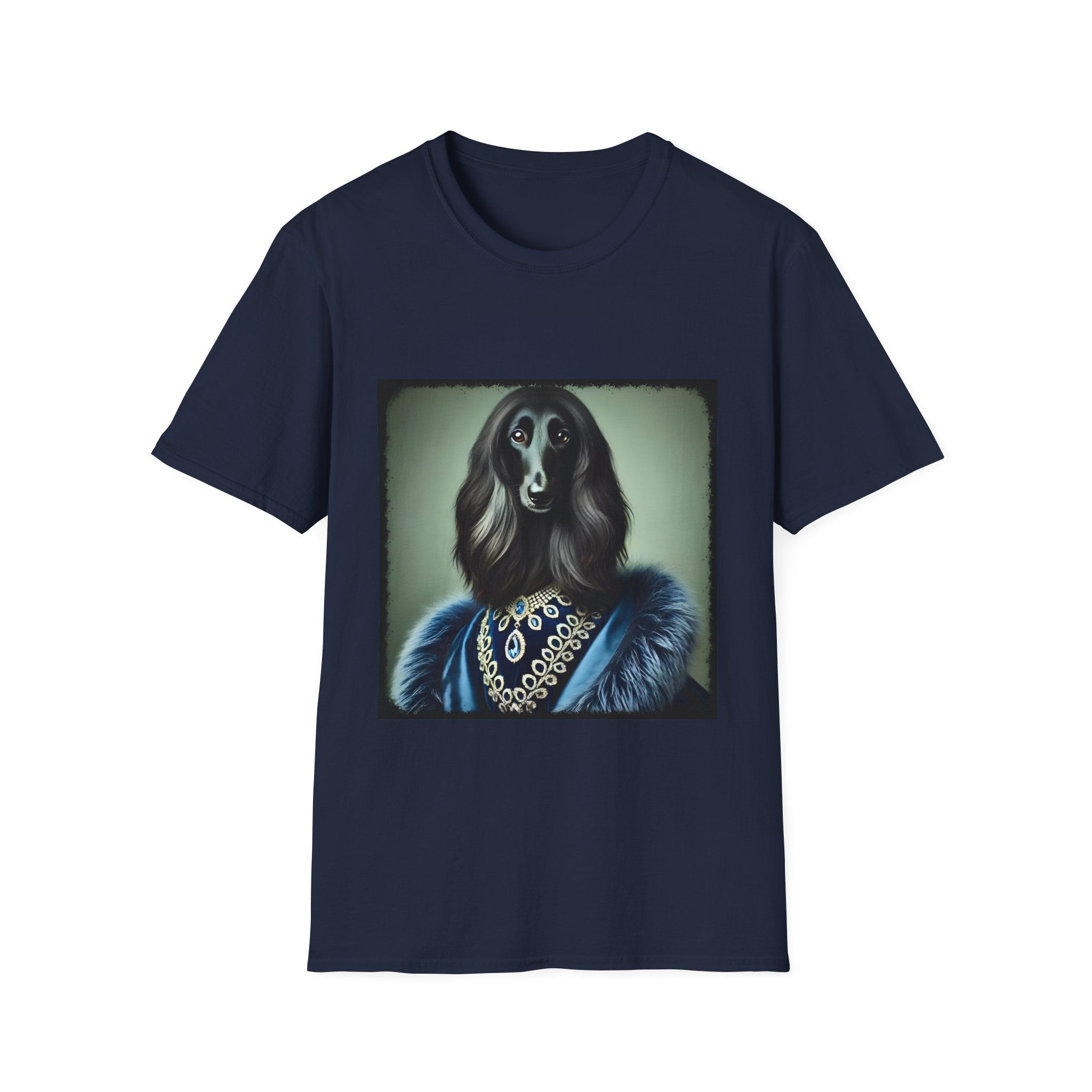 Afghan Hound Blue Belle | Unisex Dog T-Shirt