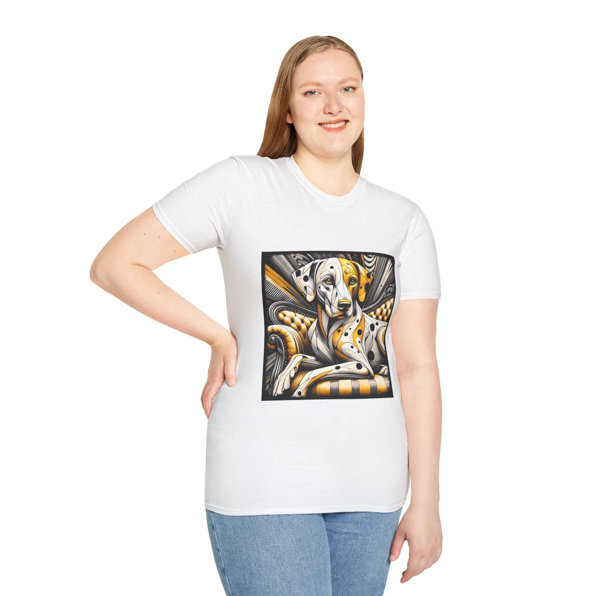 Dalmatian Lemon Rebel | Unisex Dog T-Shirt