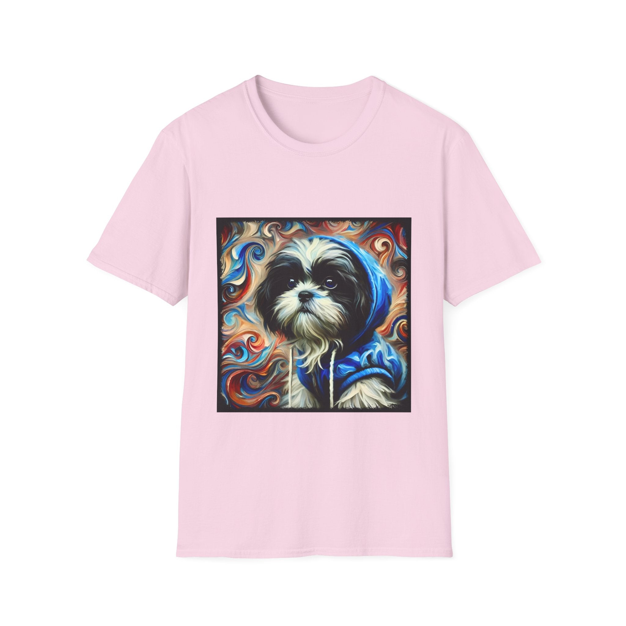 Shih Tzu Street Swirl | Unisex Dog T-Shirt