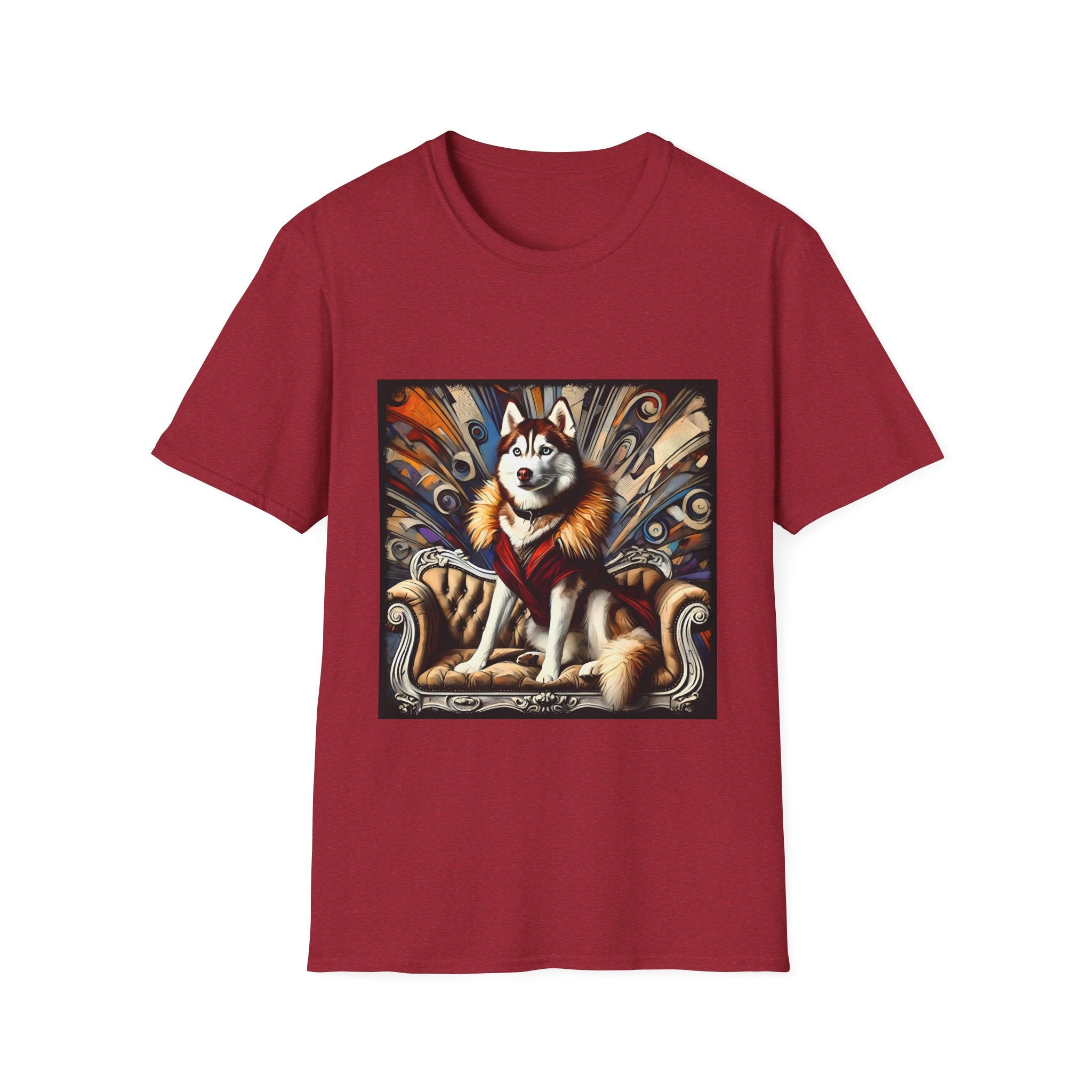 Siberian Husky Bold Rebel | Unisex Dog T-Shirt