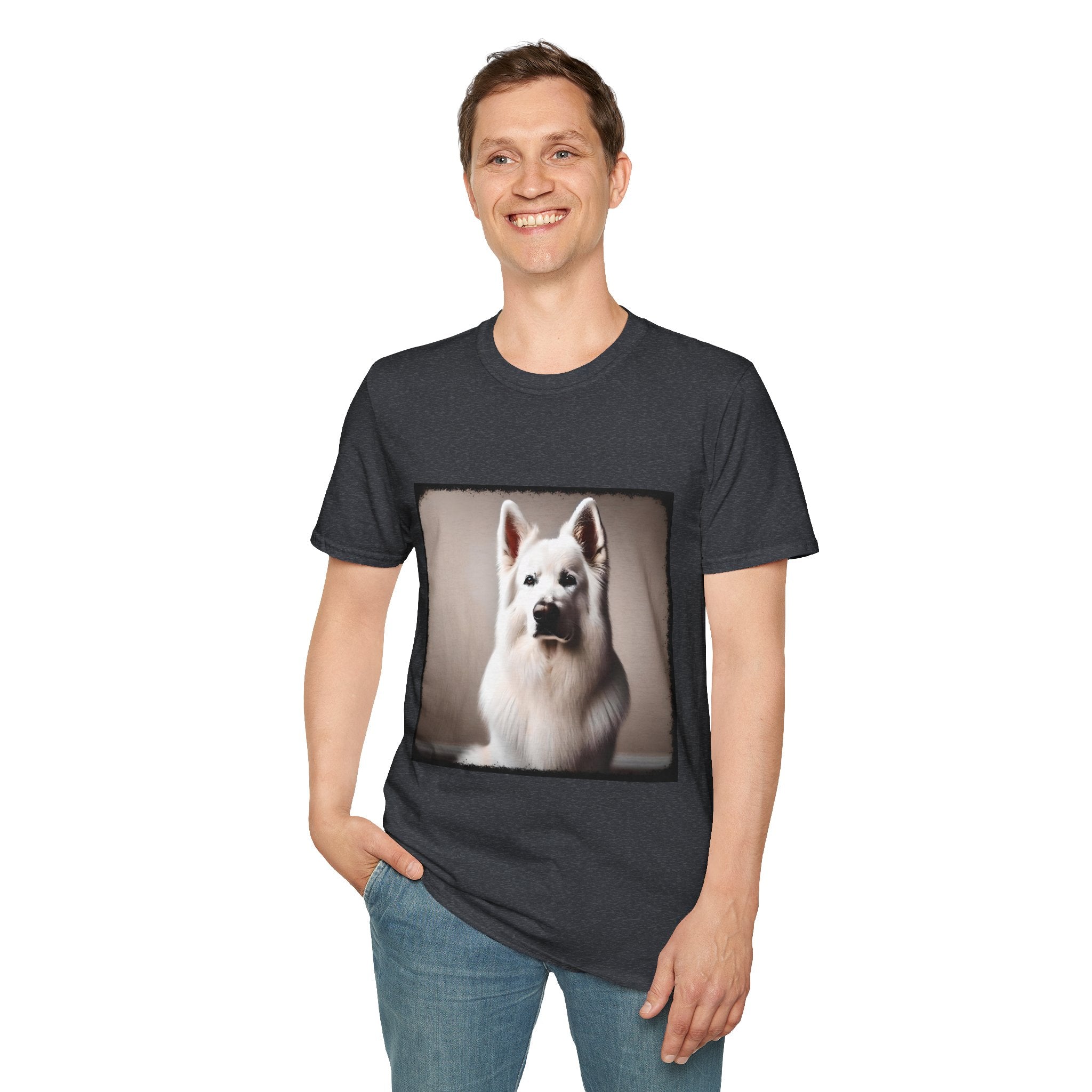 German Shepherd Pure Portrait  | Unisex Dog T-Shirt