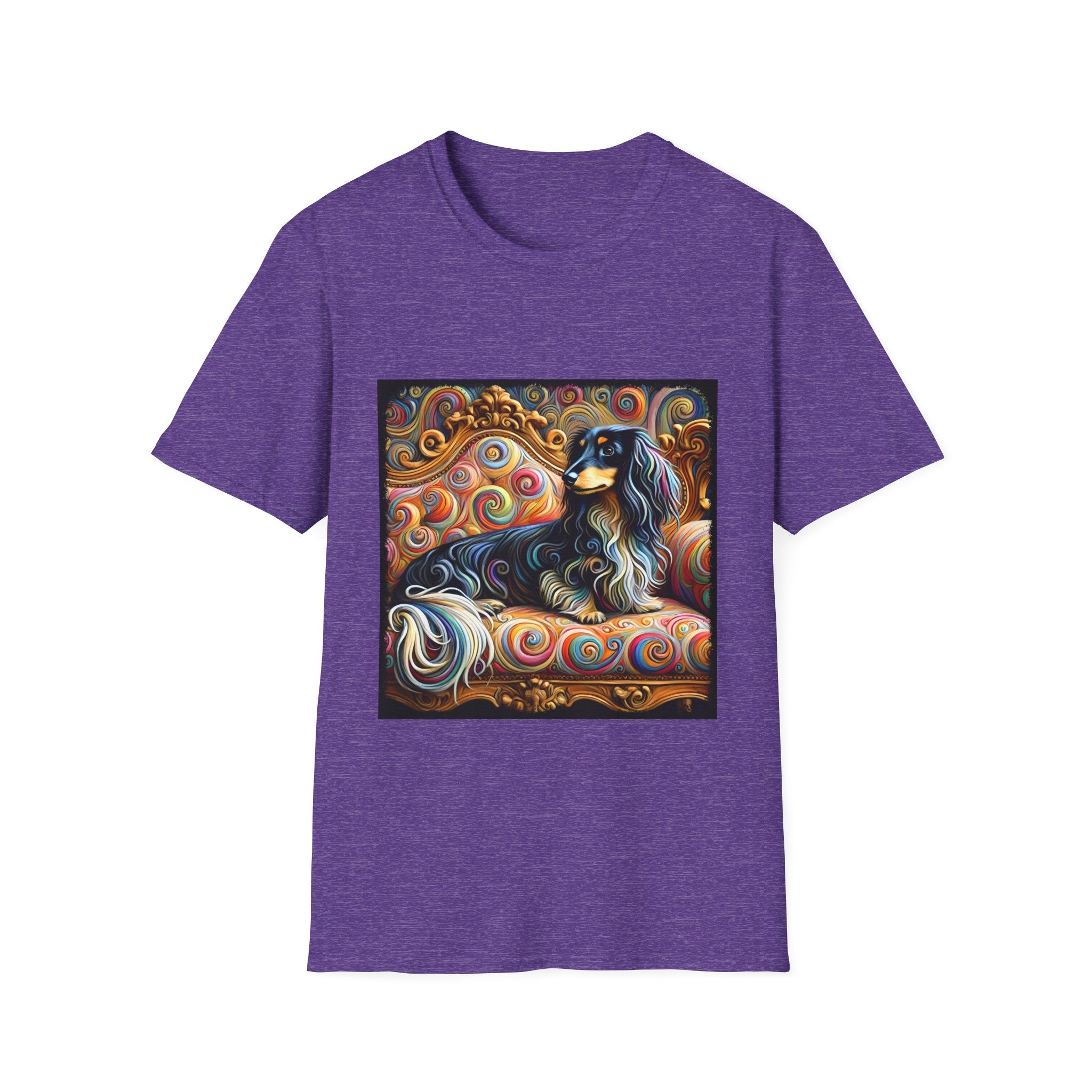 Dachshund Bold Swirl | Unisex Dog T-Shirt