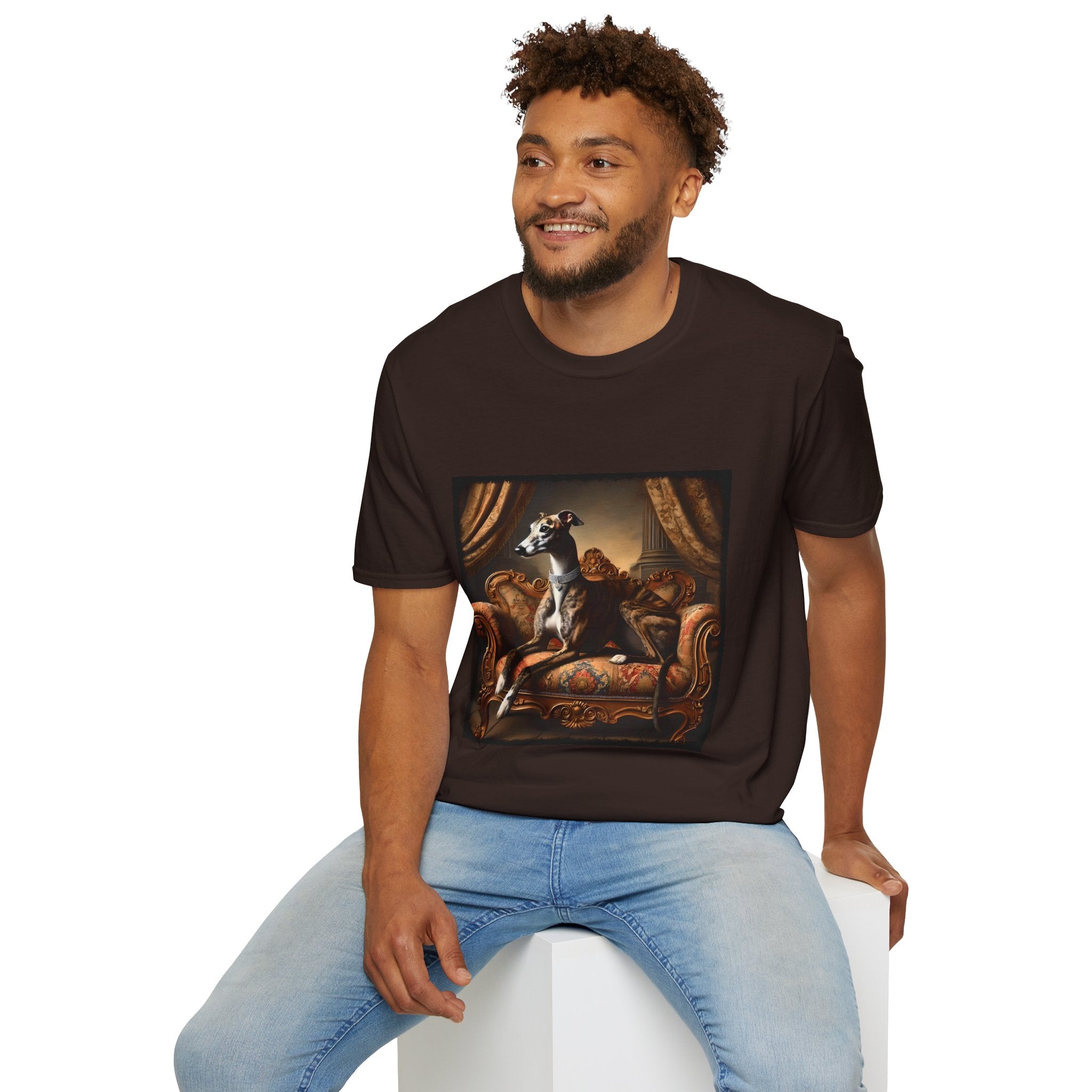 Greyhound Brindle Beauty | Unisex Dog T-Shirt