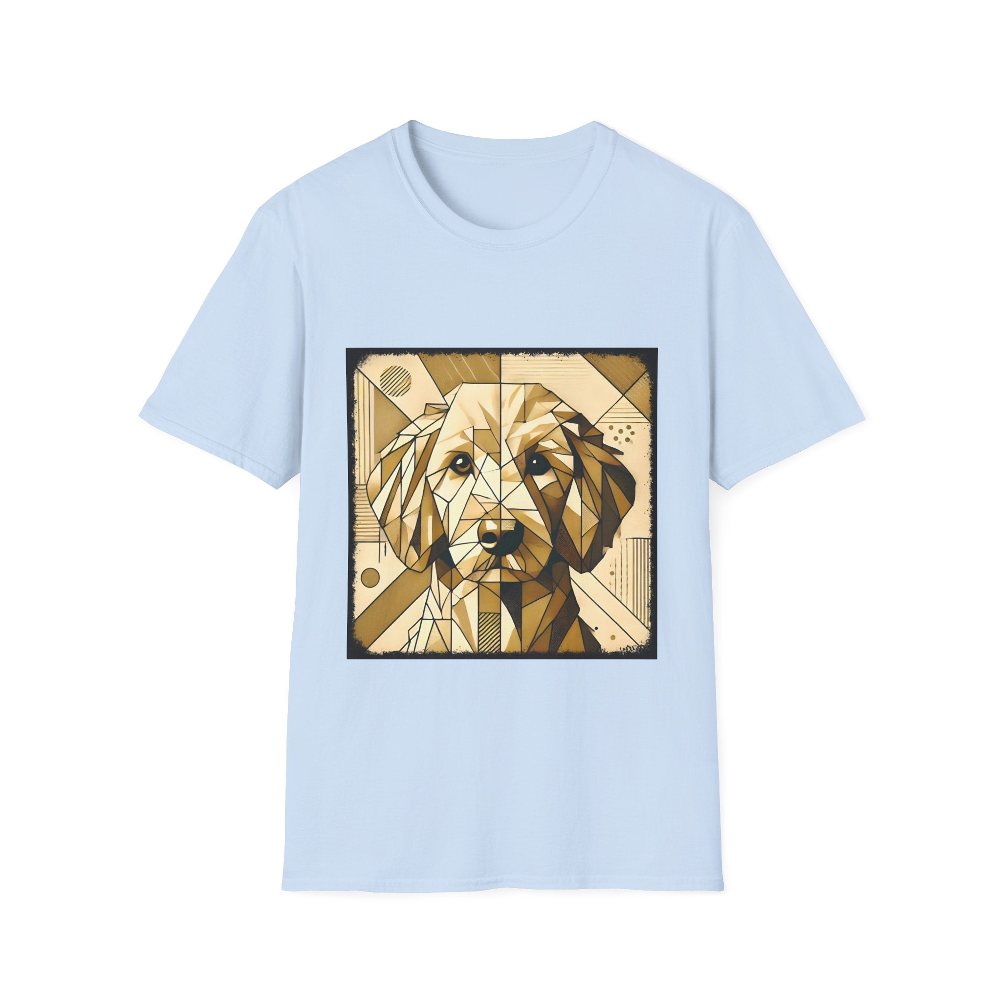 Golden Retriever Golden Geometric | Unisex Dog T-Shirt